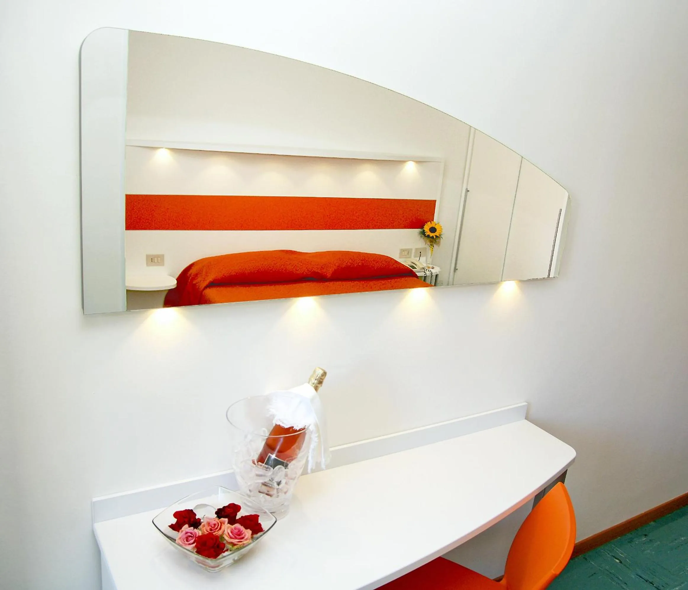 Decorative detail, Bed in Hotel Mar Del Plata