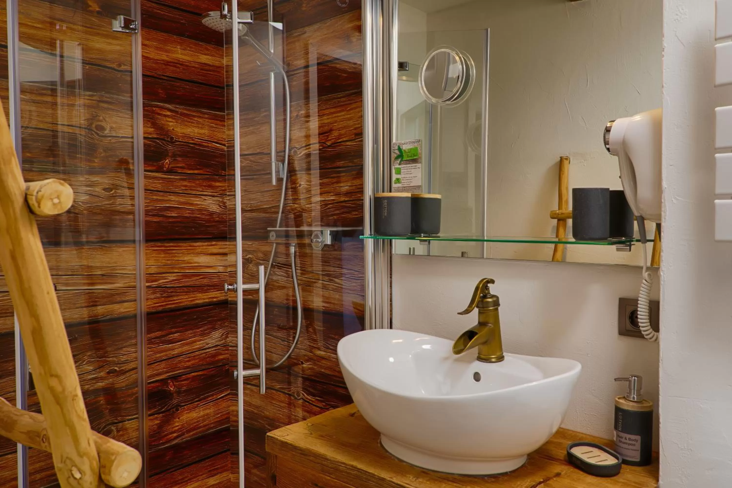 Bathroom in Sennerhütte Landhotel