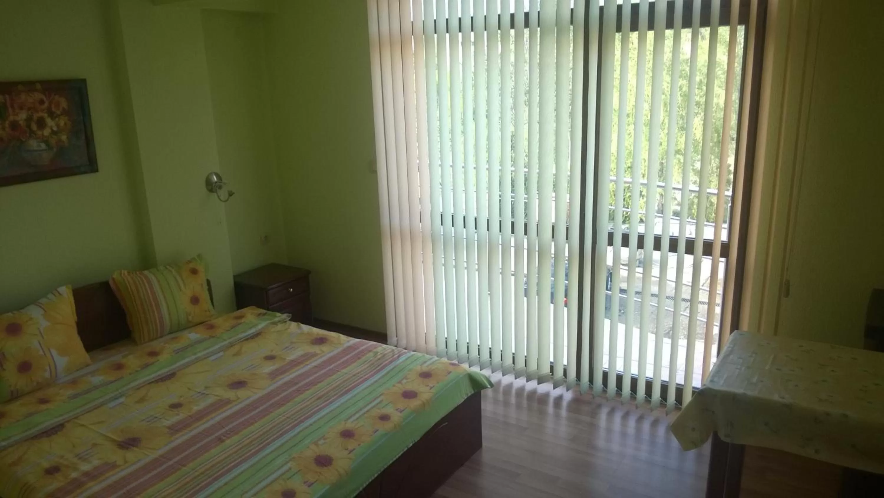 Bed in Motel Elegance