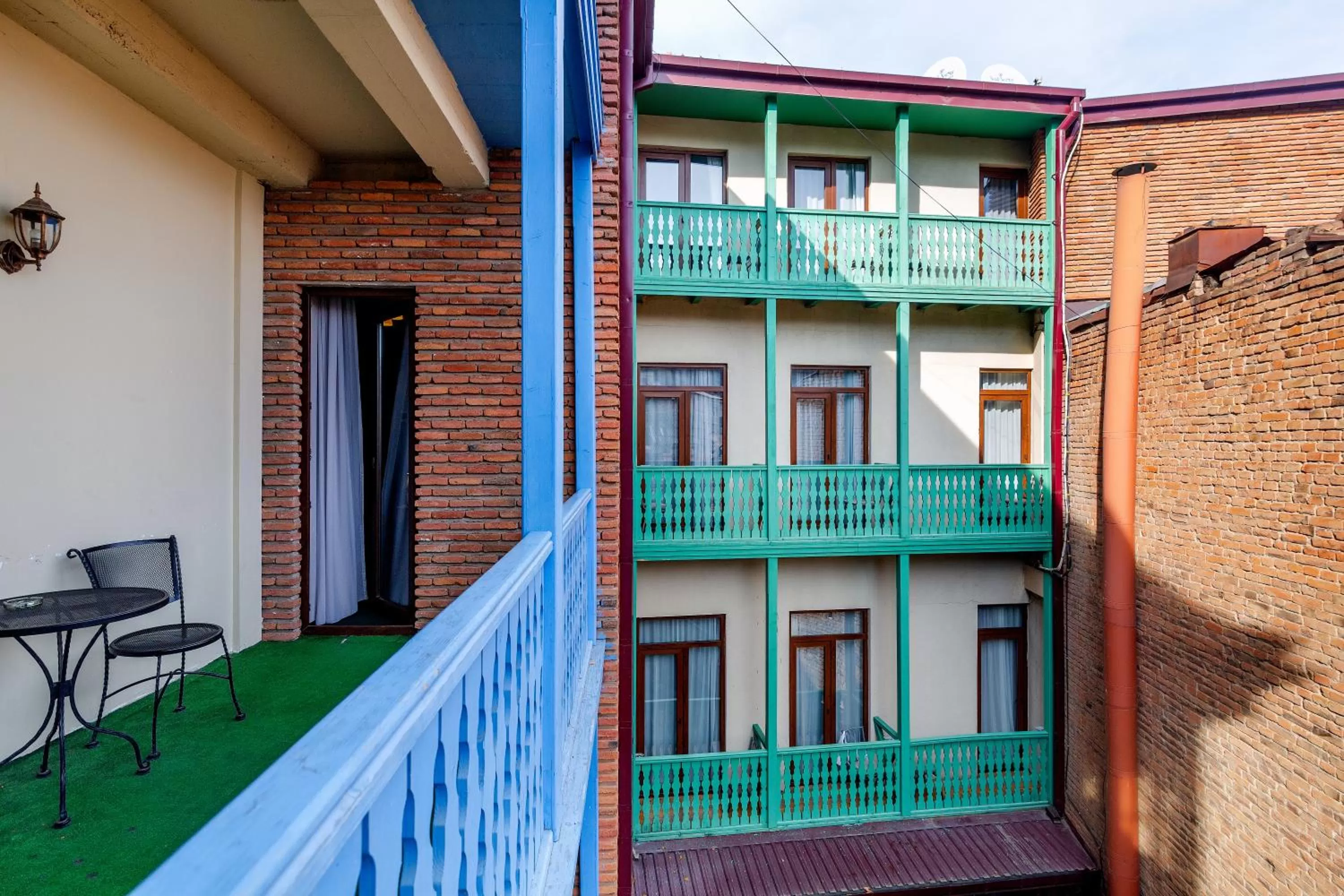 Balcony/Terrace in Hotel Marlyn