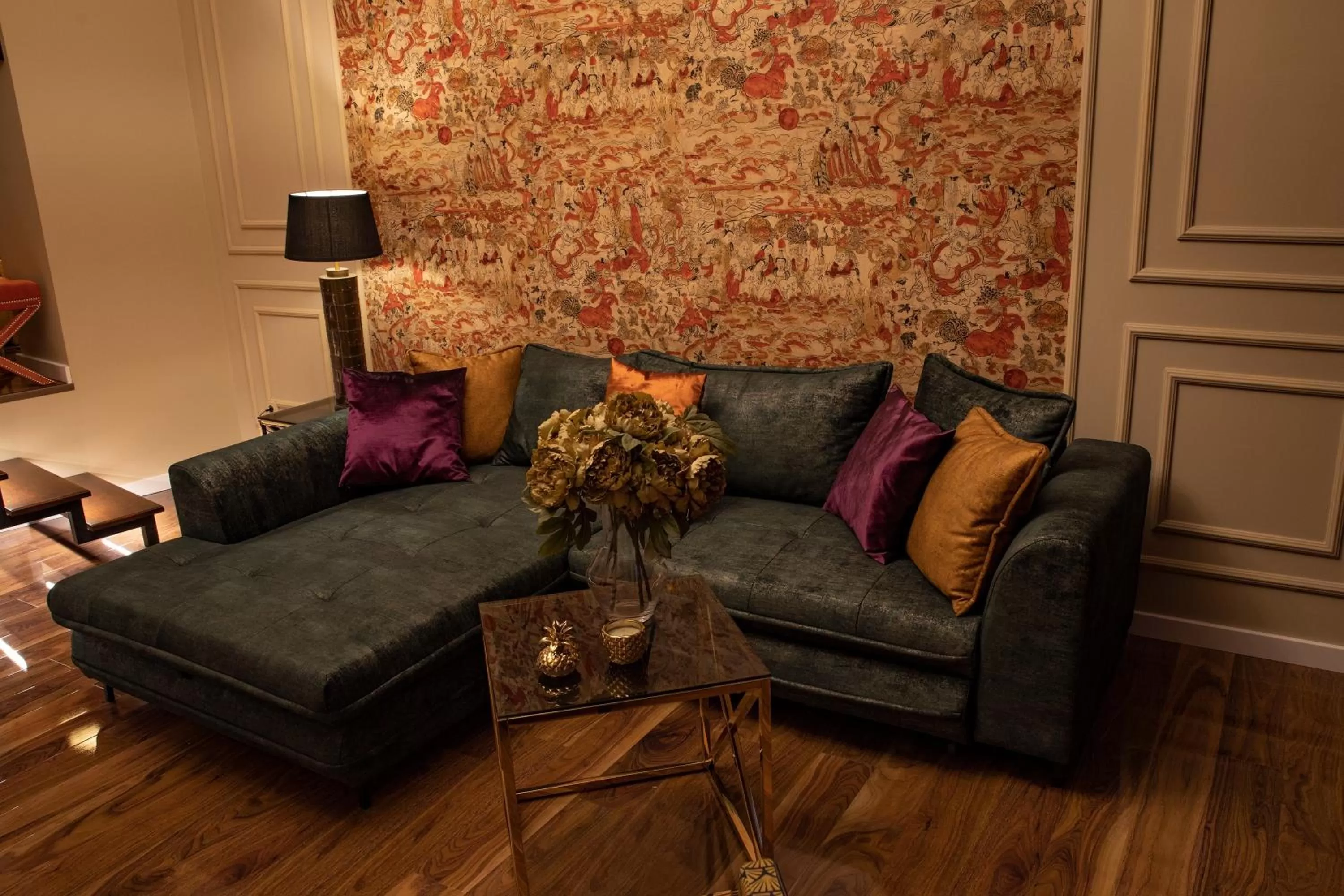 Living room in Hotel Capital with private wellness