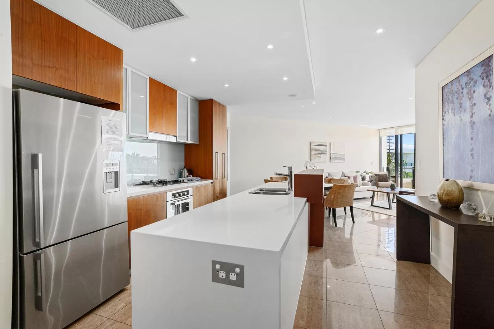 kitchen in Cotton Beach Resort - Tweed Coast Holidays ®