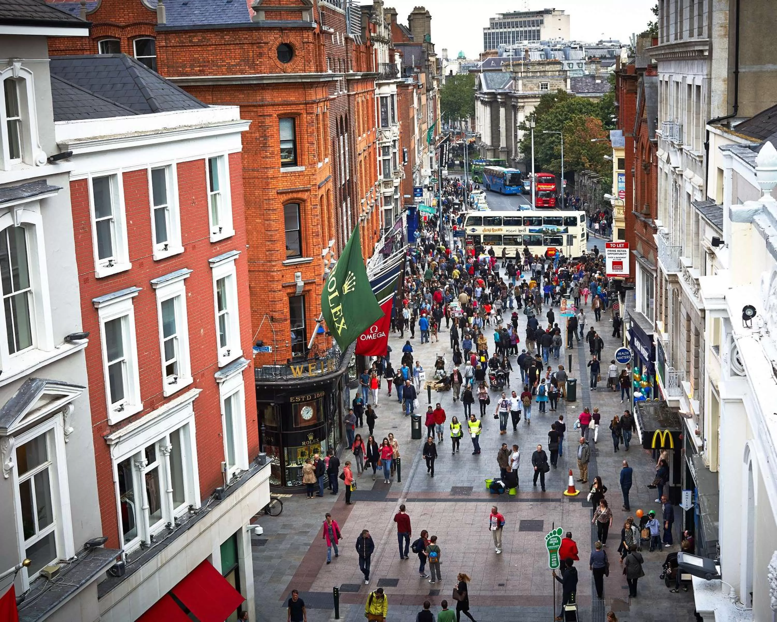 Location in Hyatt Centric The Liberties Dublin