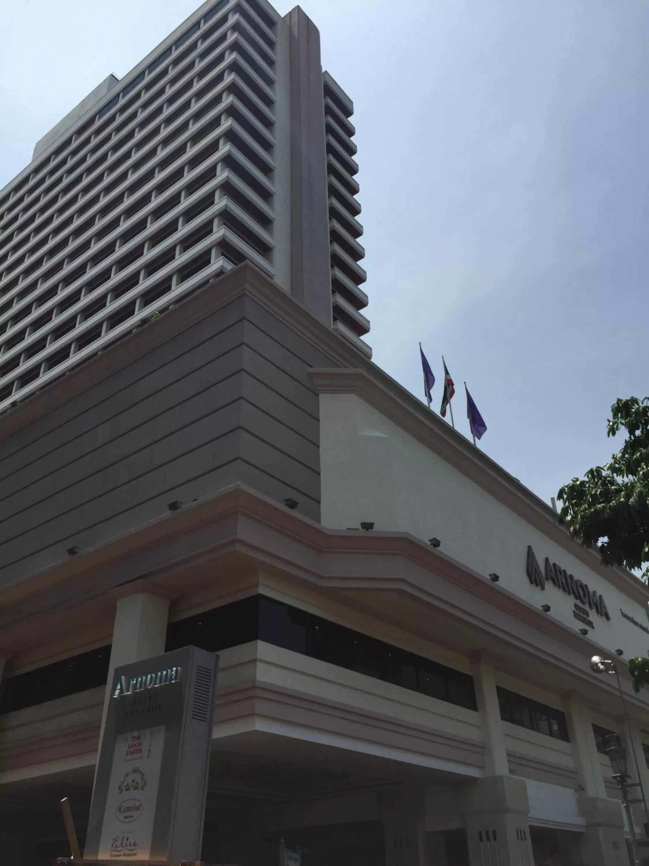 Property building in Arnoma Hotel Bangkok