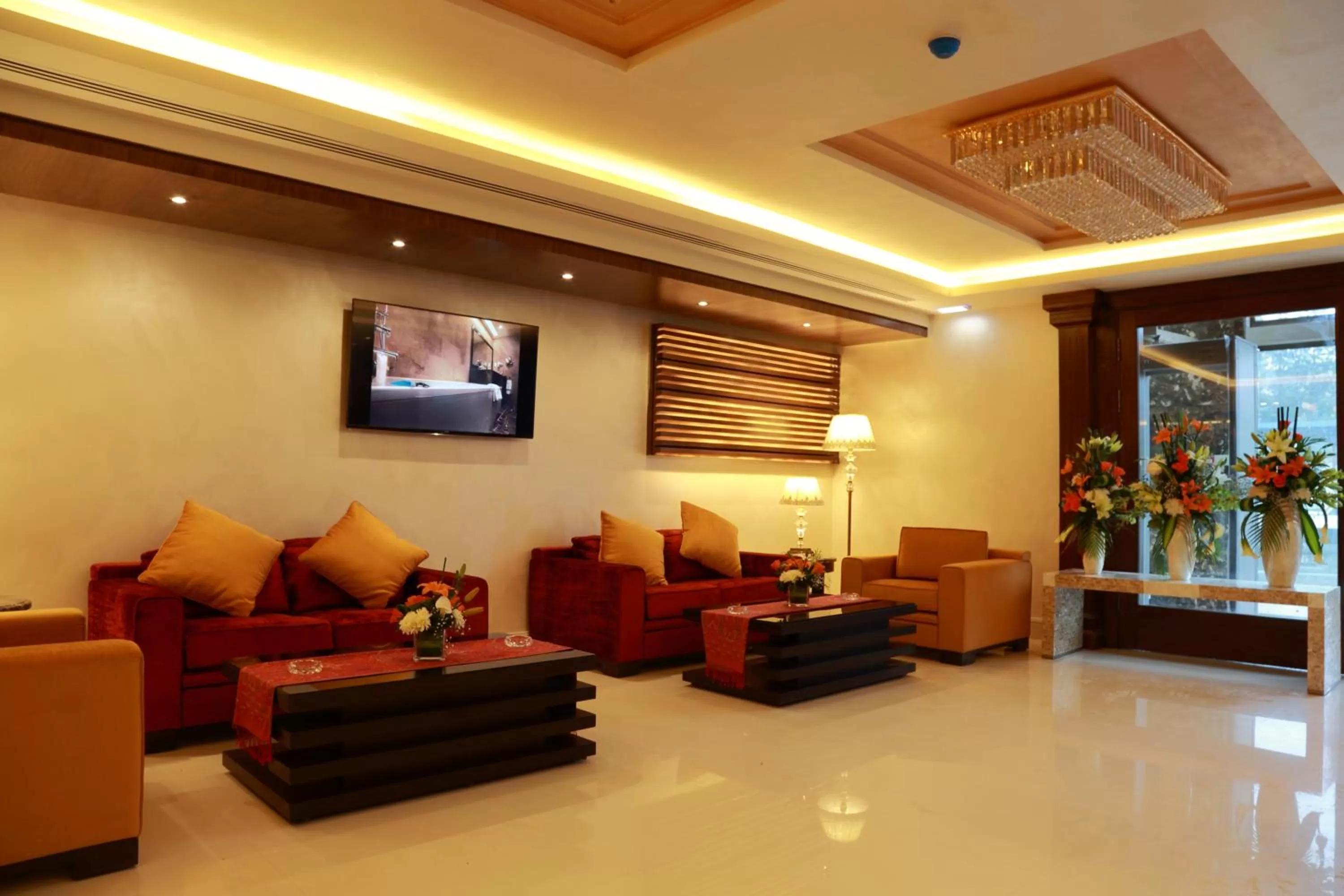 Lobby or reception in Seven Roses Hotel