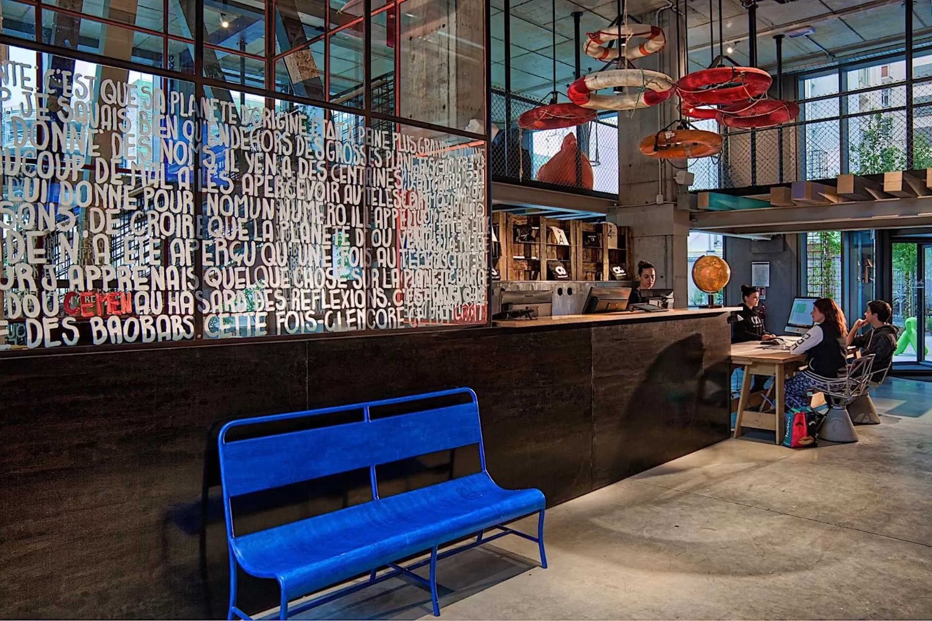 Lobby or reception in Anda Venice Hostel