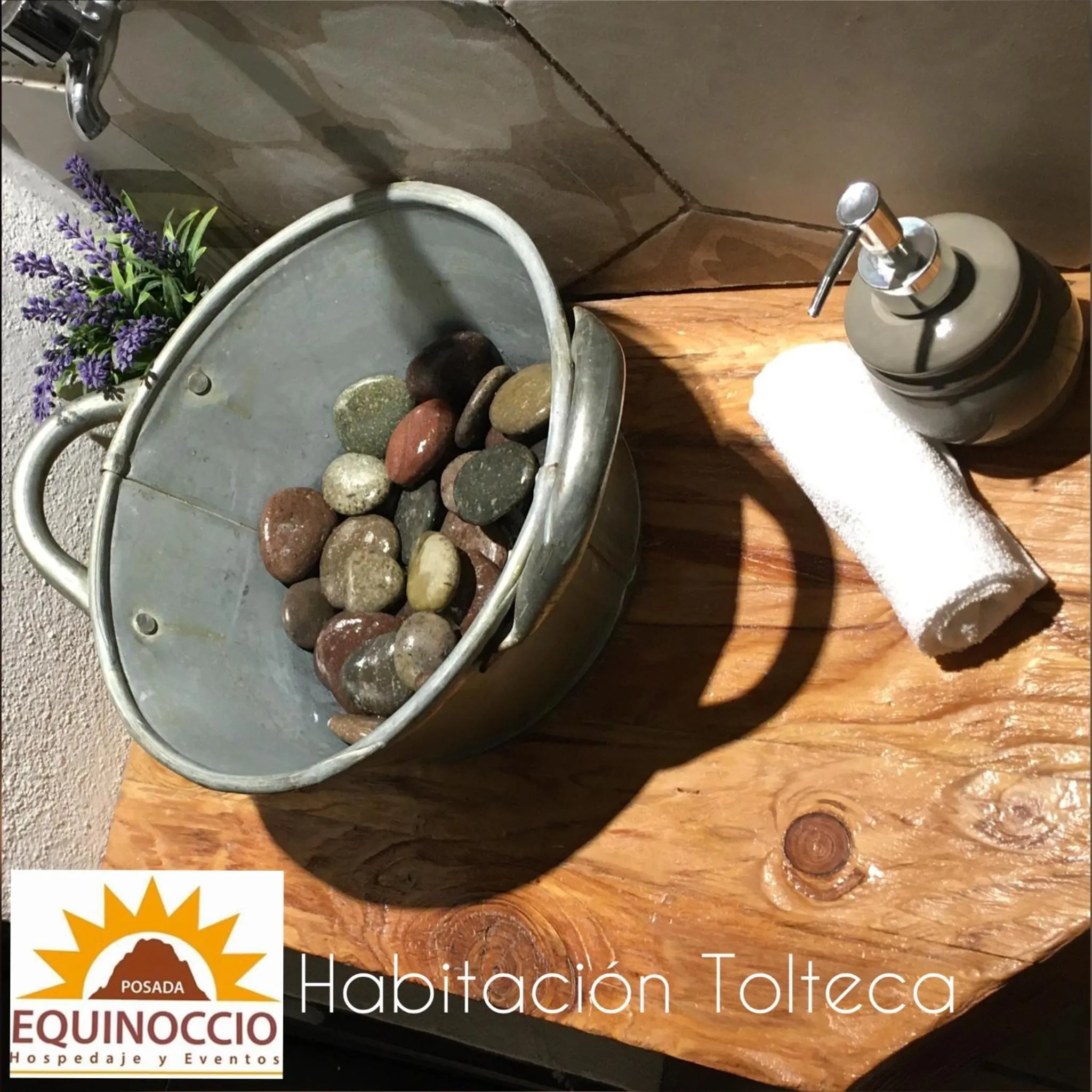 Bathroom in Posada Equinoccio