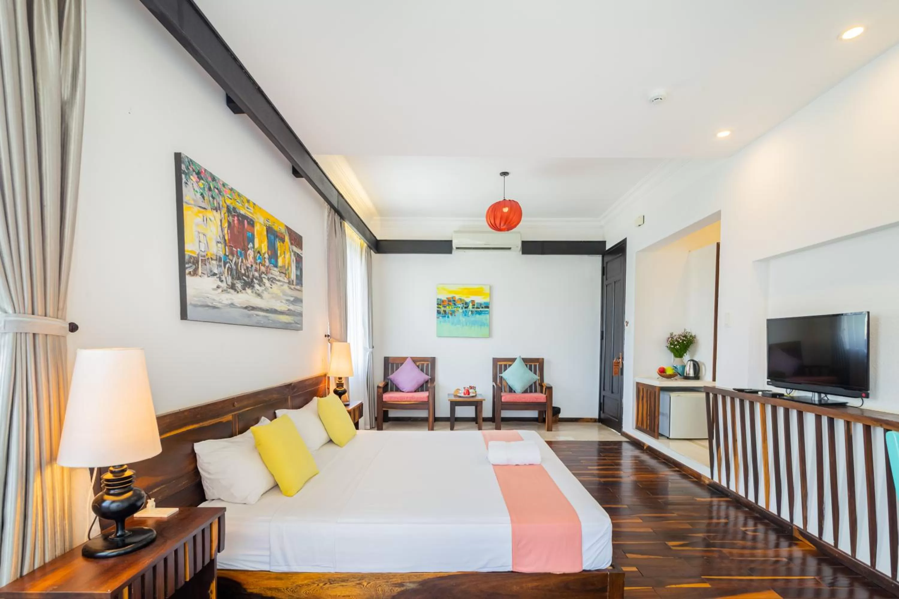 Bedroom in Tra Que Mansion