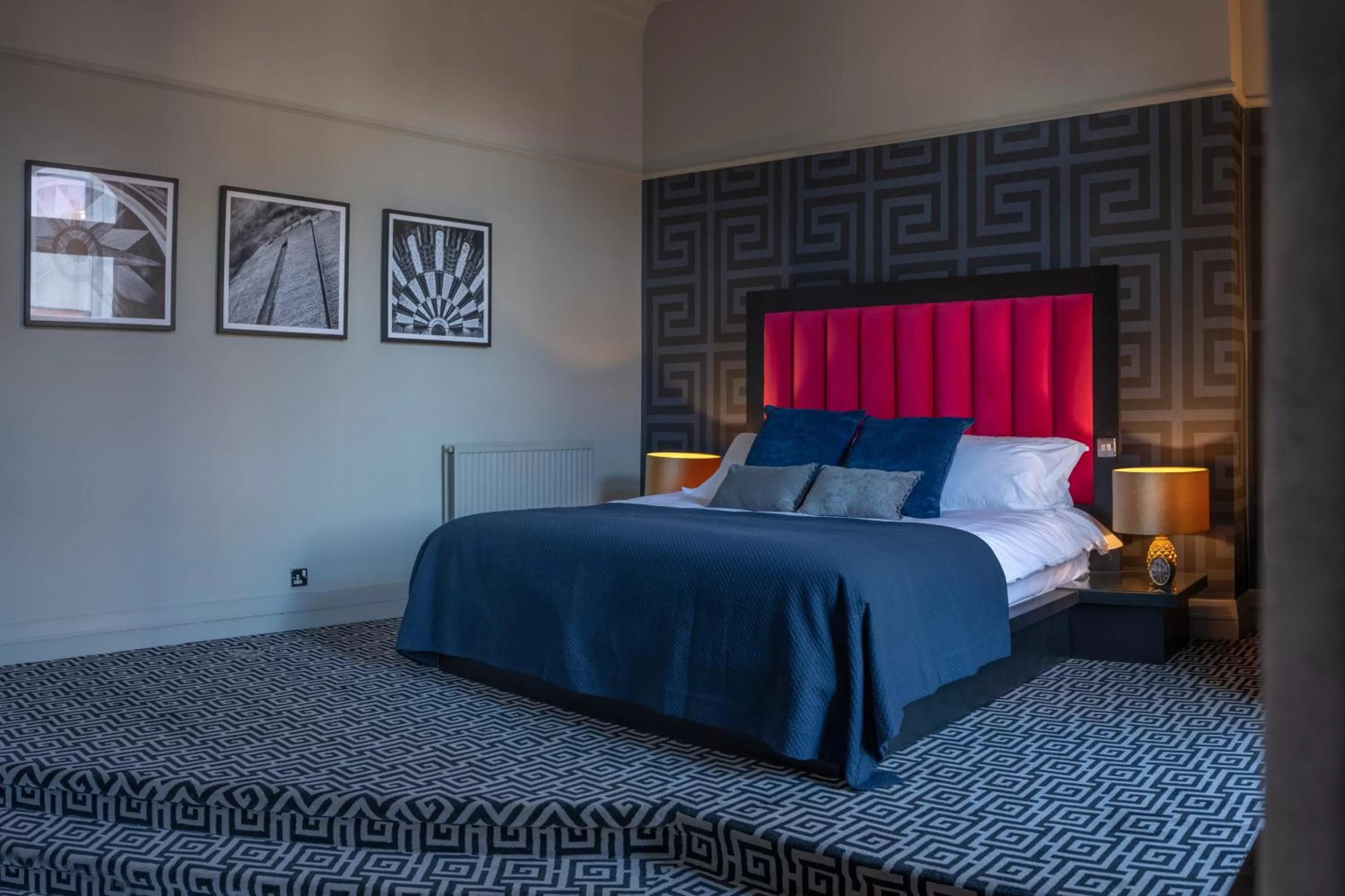 Bed in 62 Castle Street Hotel