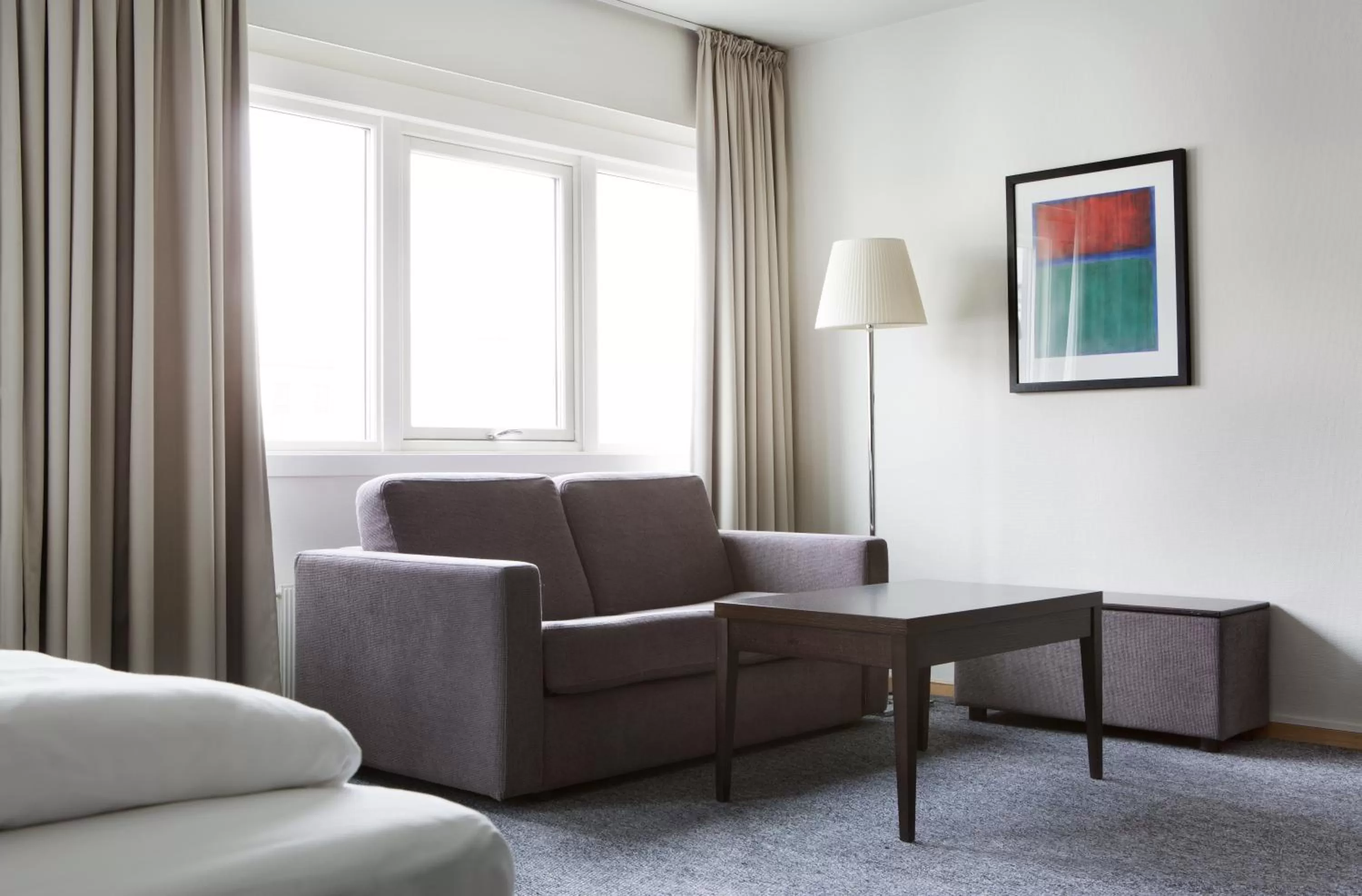 Seating area in Scandic Victoria Florø