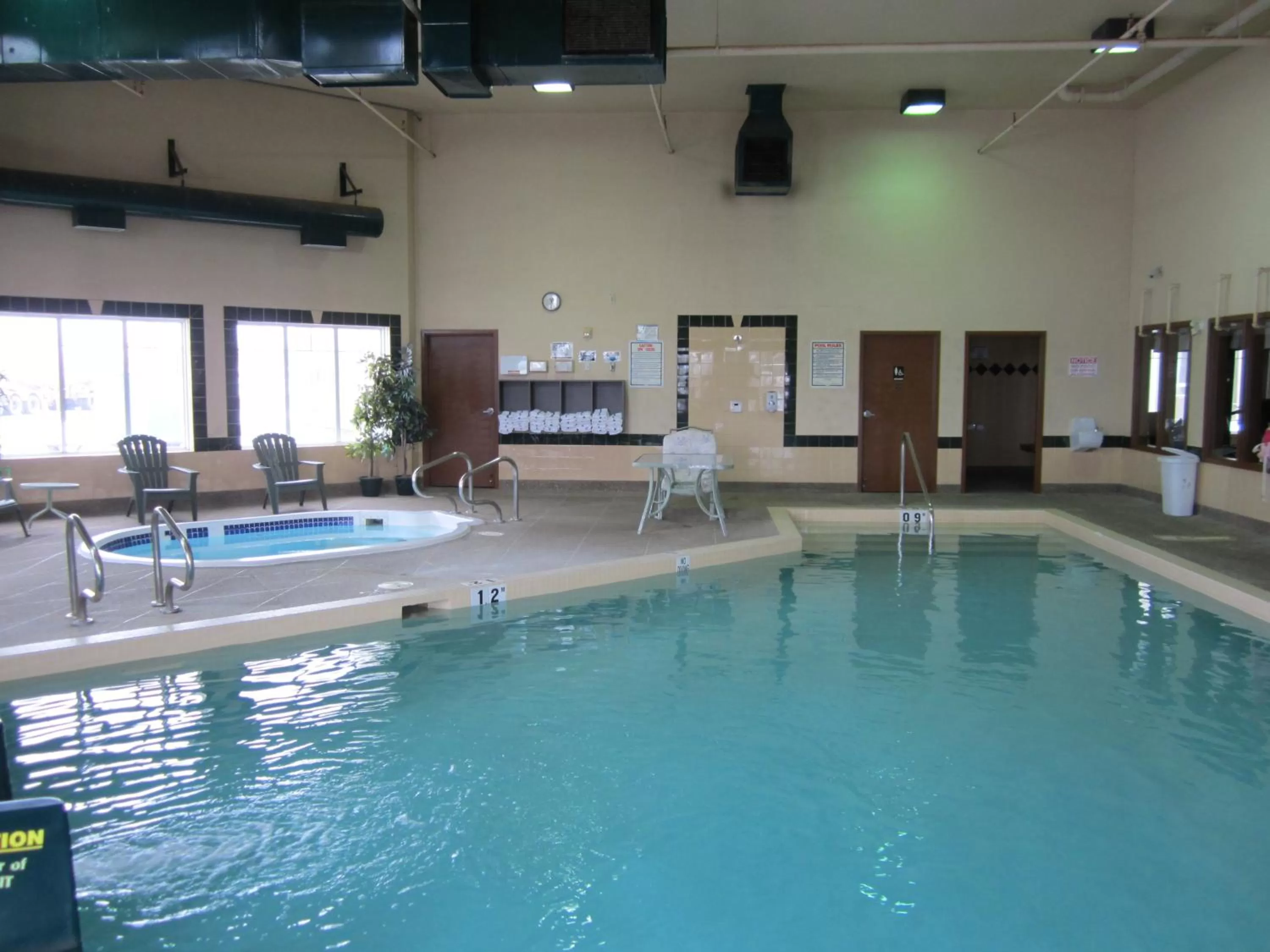Swimming pool in Super 8 by Wyndham Fort St. John BC