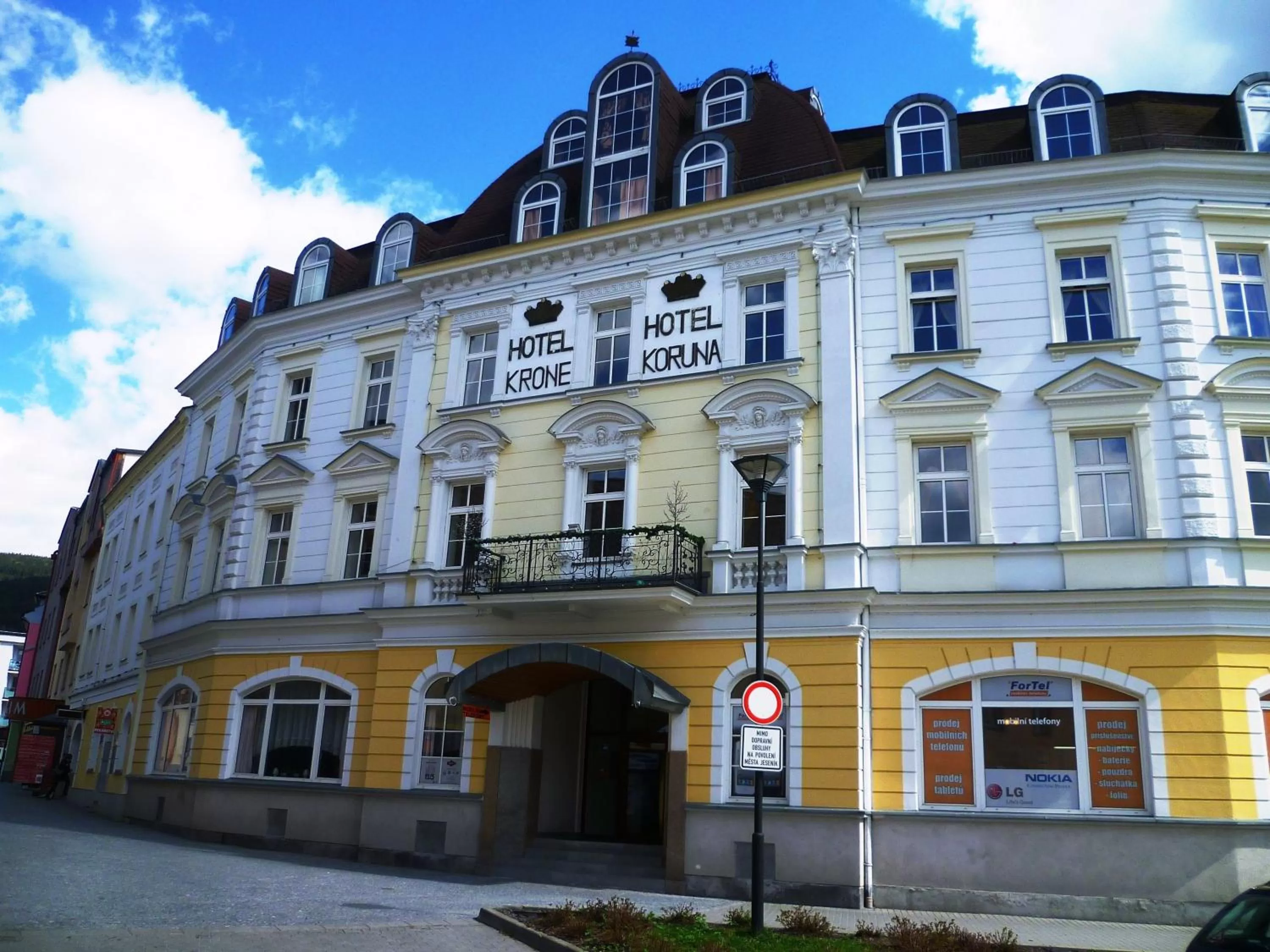 Facade/entrance, Property Building in Hotel Koruna