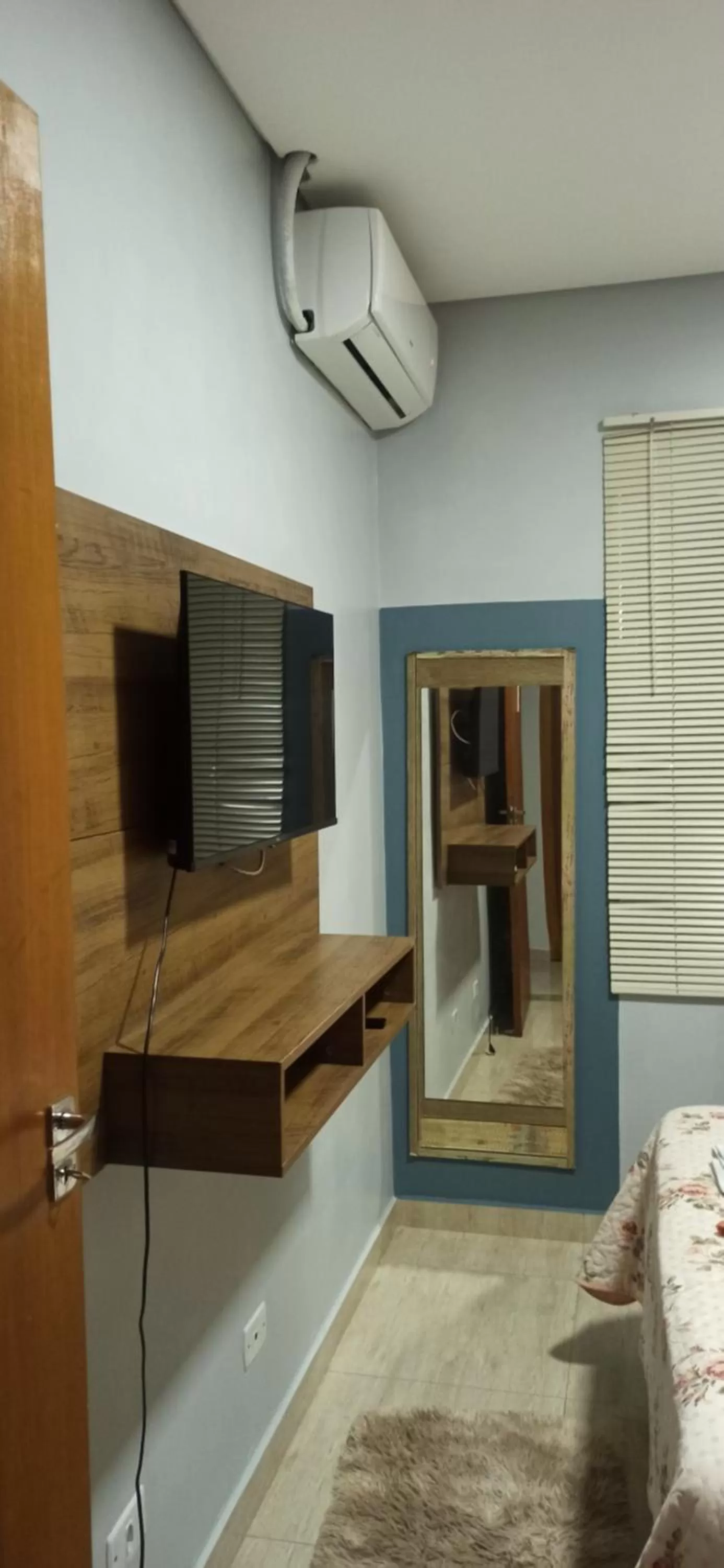 Bed in Pousada Bom Sono