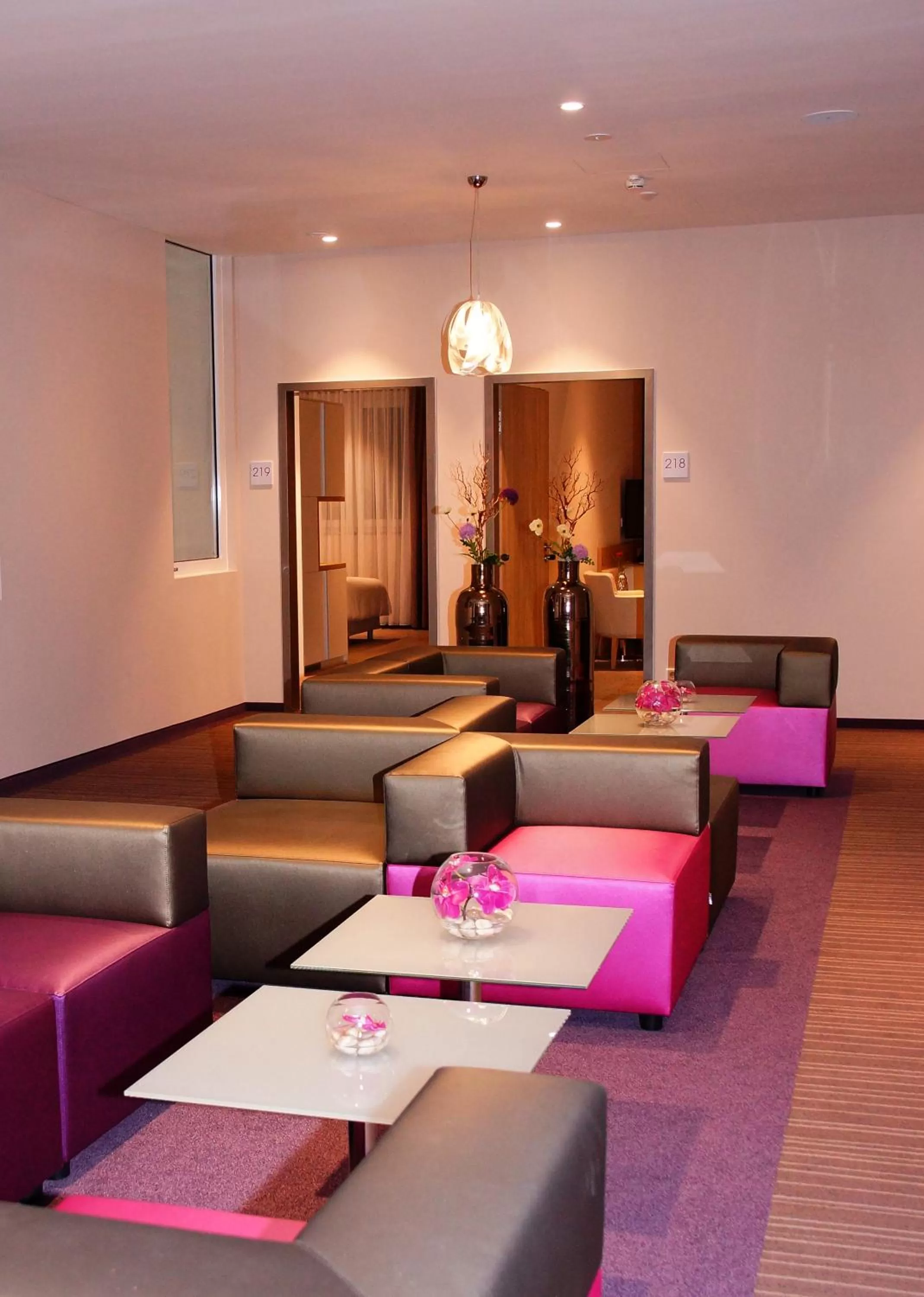 Lobby or reception in Centrale Hotel und Restaurant