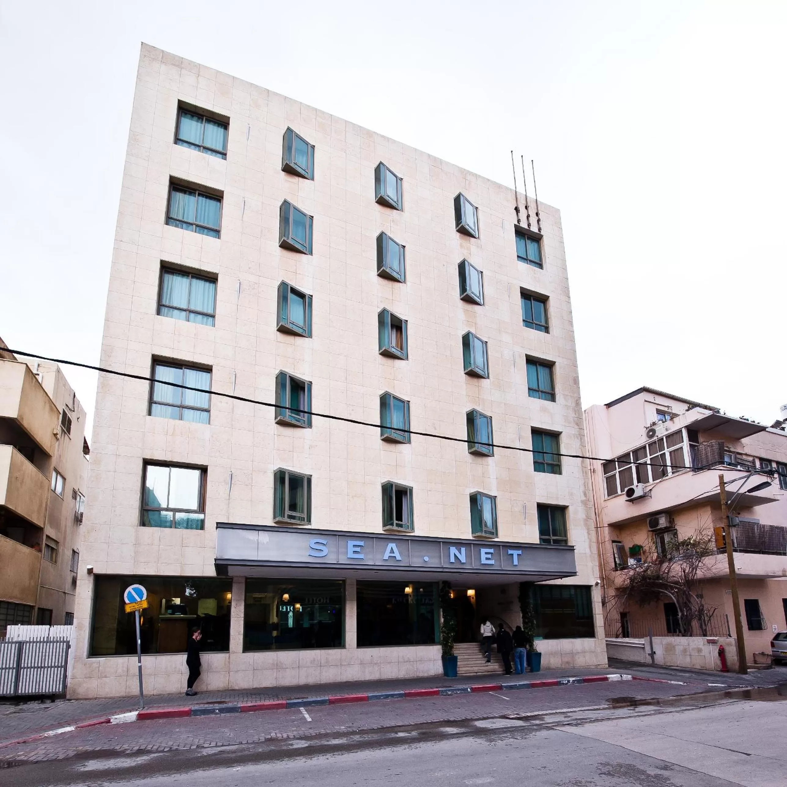 Facade/entrance in SeaNet Hotel By AFI Hotels