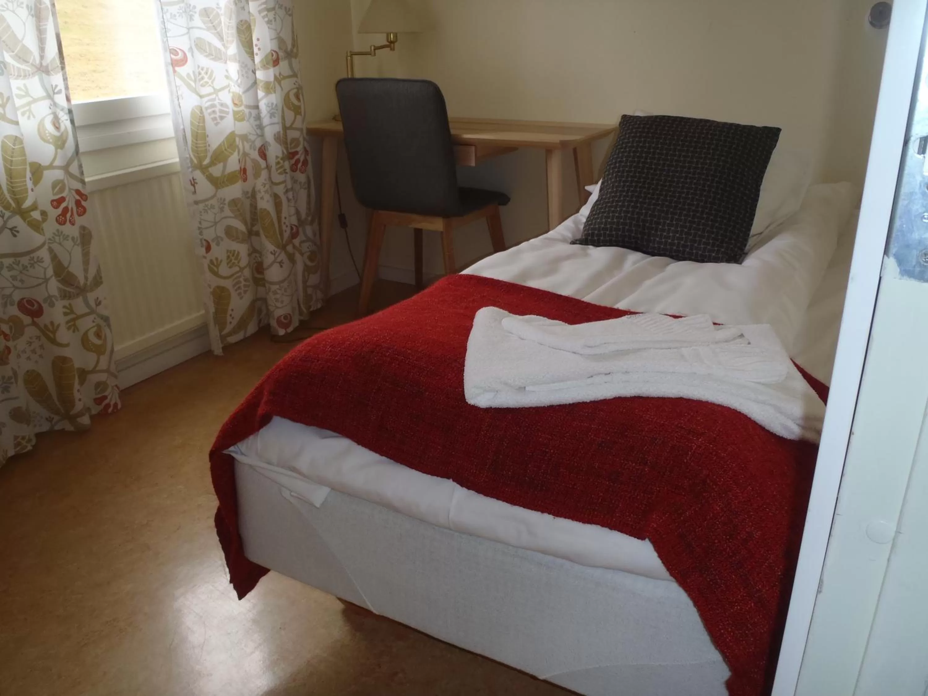 Bed in STF Malmfältens Folkhögskola