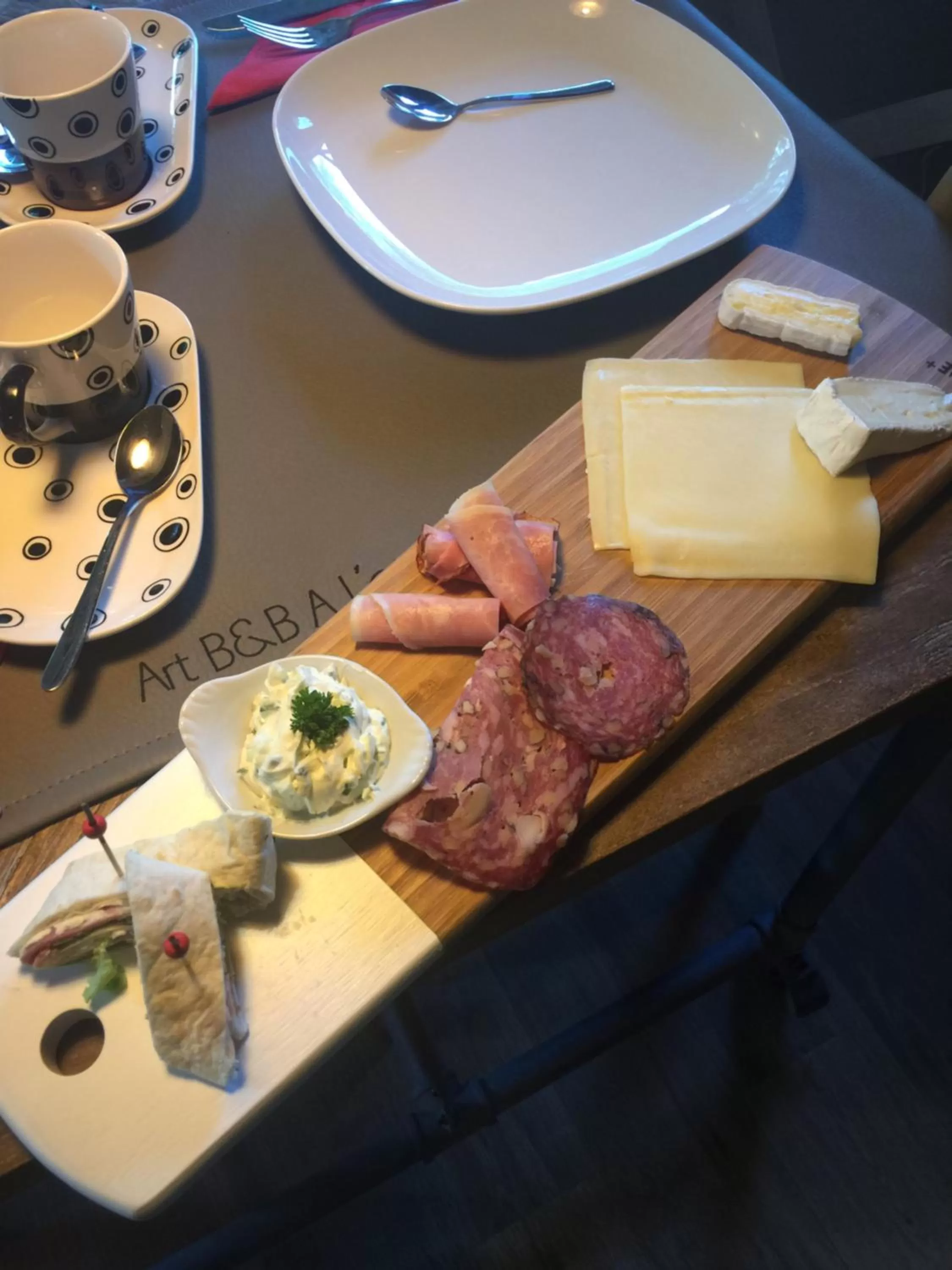 Restaurant/places to eat in B&B A L'aise