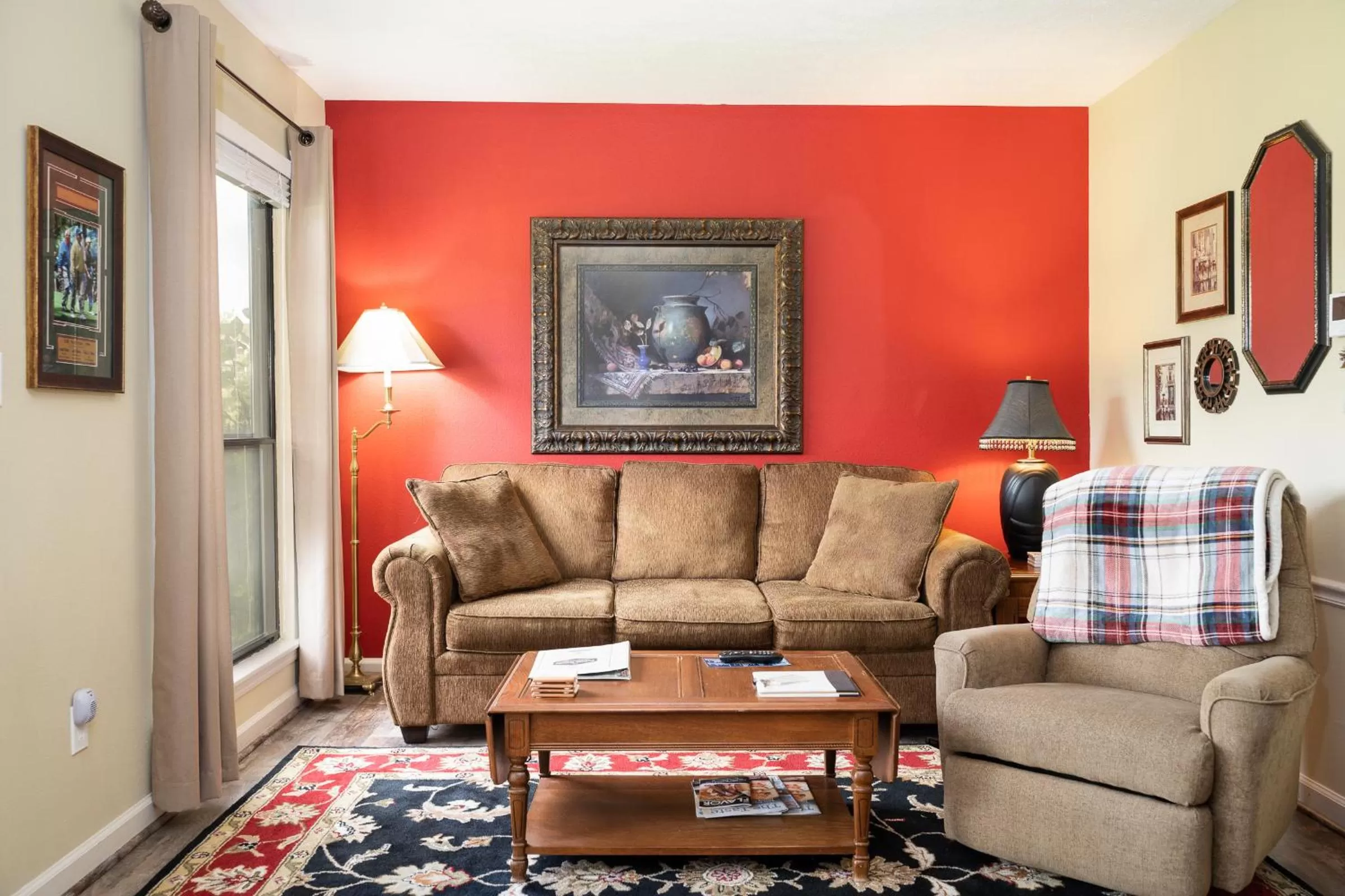 Living room in Pointe Royale Golf Resort