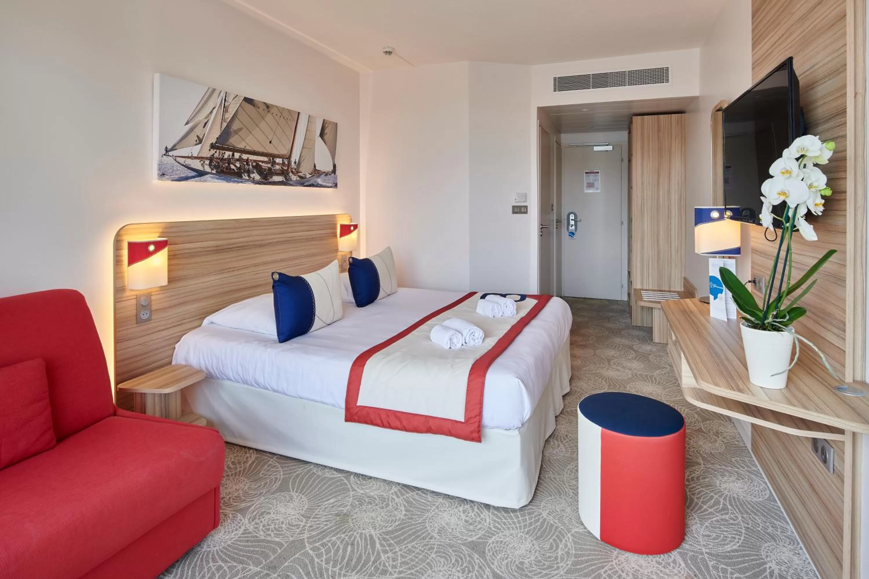 Bed in Hotel Club Le Plein Sud Vacances Bleues