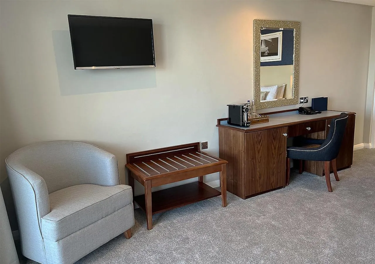 Bedroom in Sandbanks Hotel