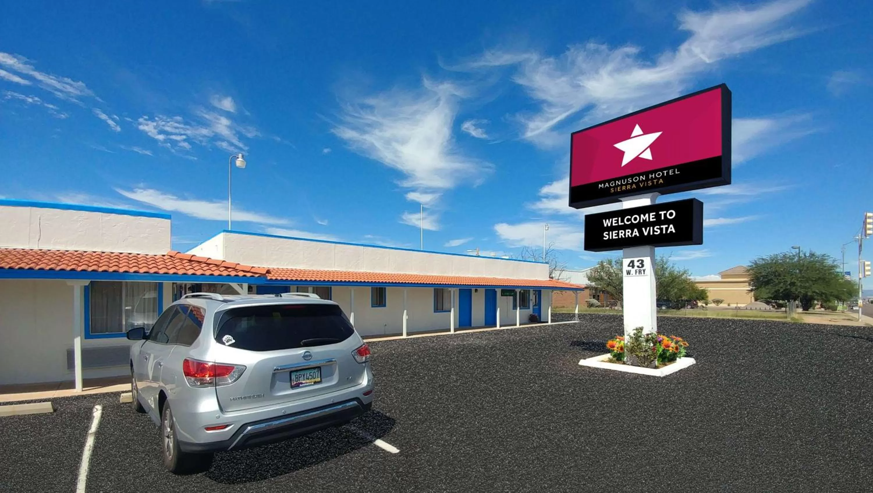 Property building in Magnuson Hotel Sierra Vista