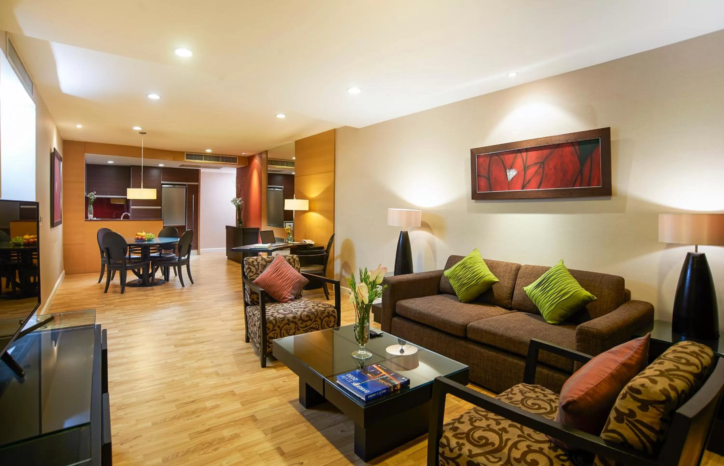 Living room in Urbana Sathorn Hotel, Bangkok