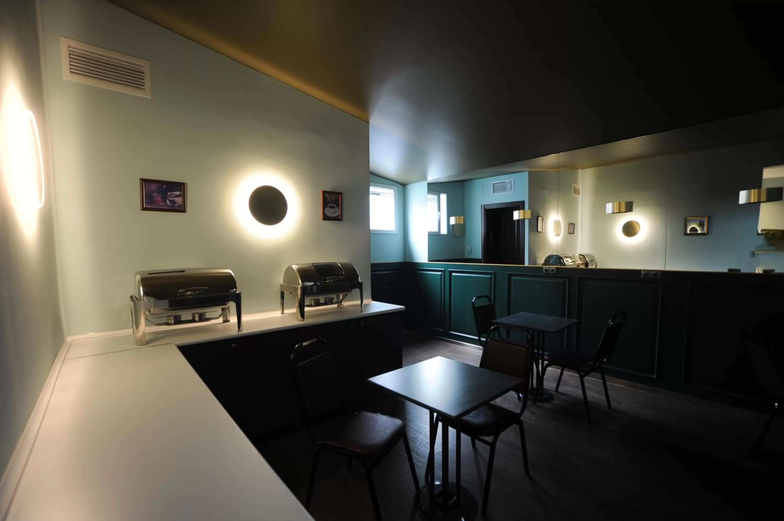 Kitchen or kitchenette in Hotel Verisima