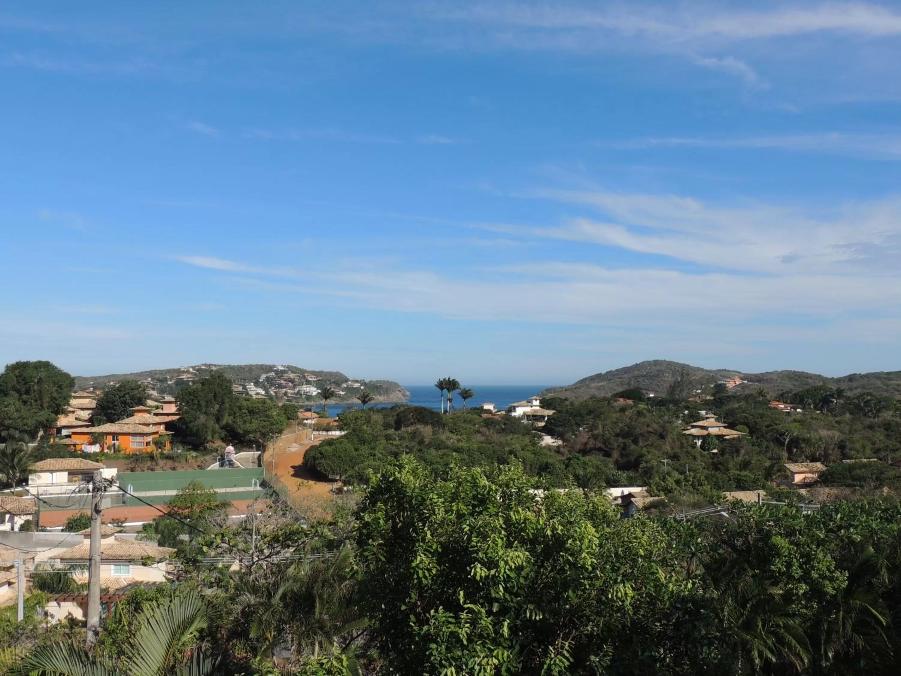 View (from property/room), Bird's-eye View in Pousada Akaroa