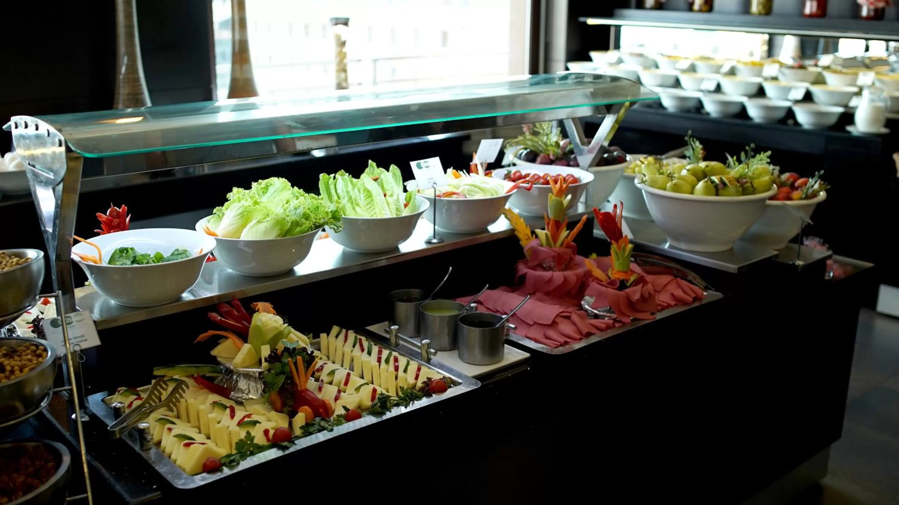Buffet breakfast in Point Hotel Taksim