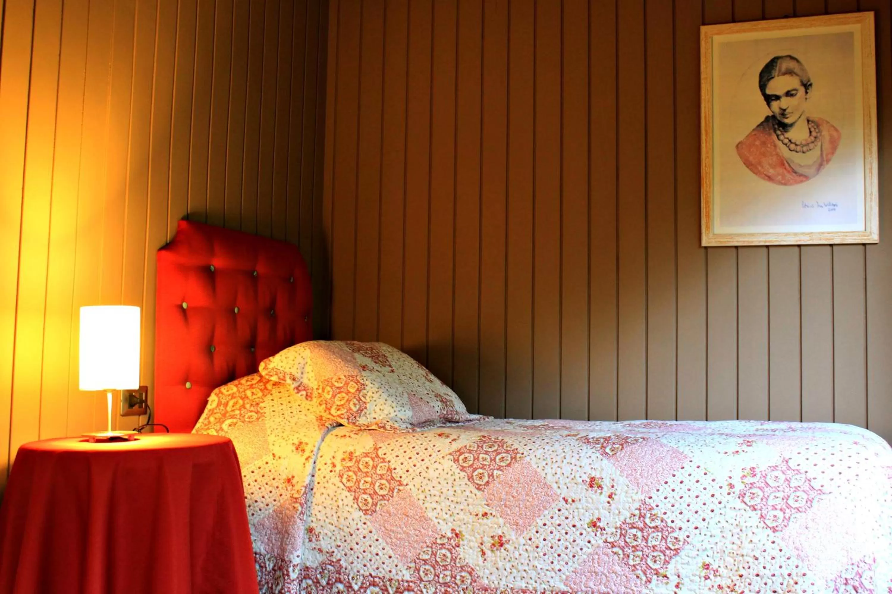 Bed, Room Photo in Hotel Salto del Carileufu