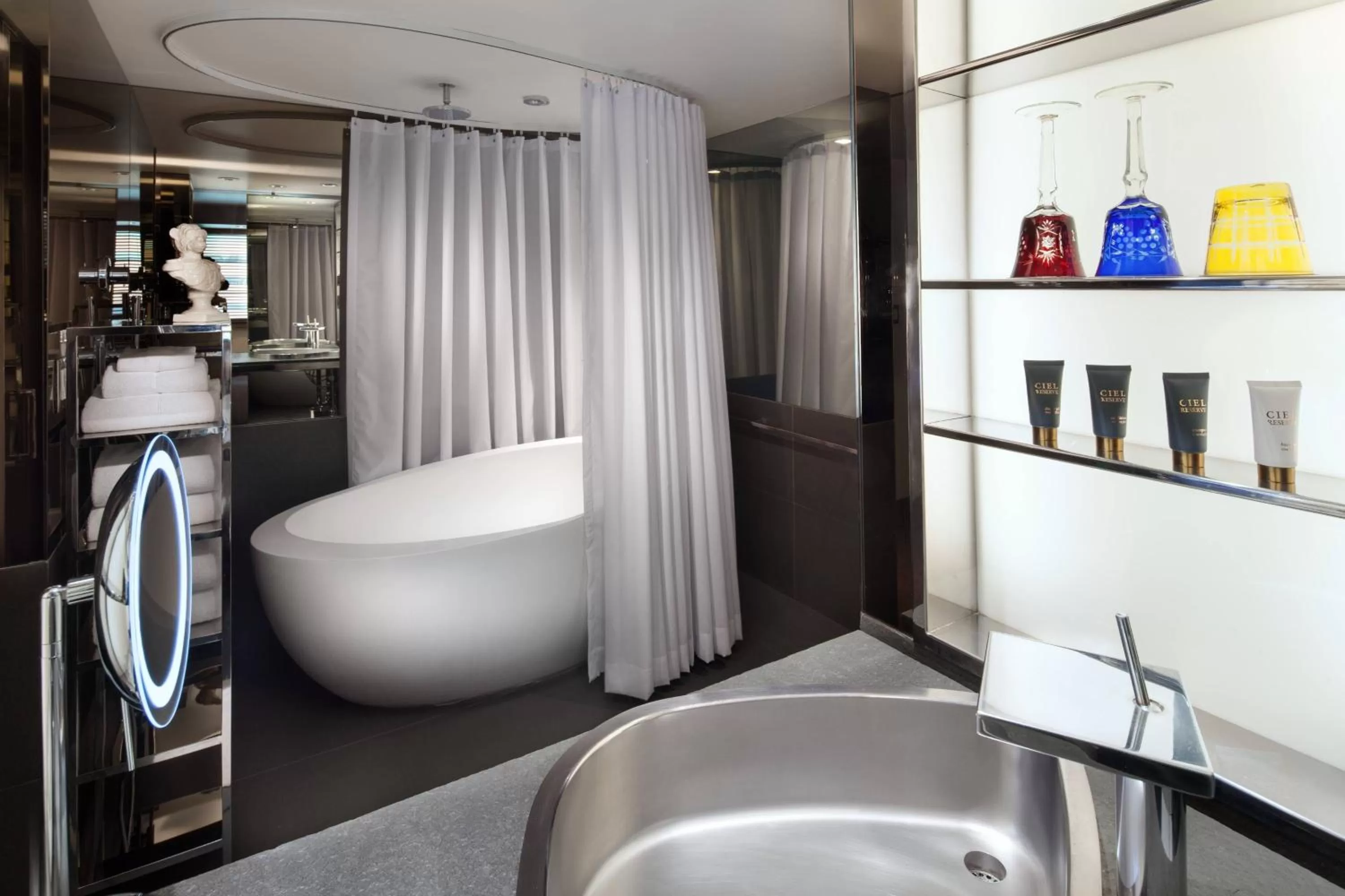 Bathroom in SLS Hotel, a Luxury Collection Hotel, Beverly Hills