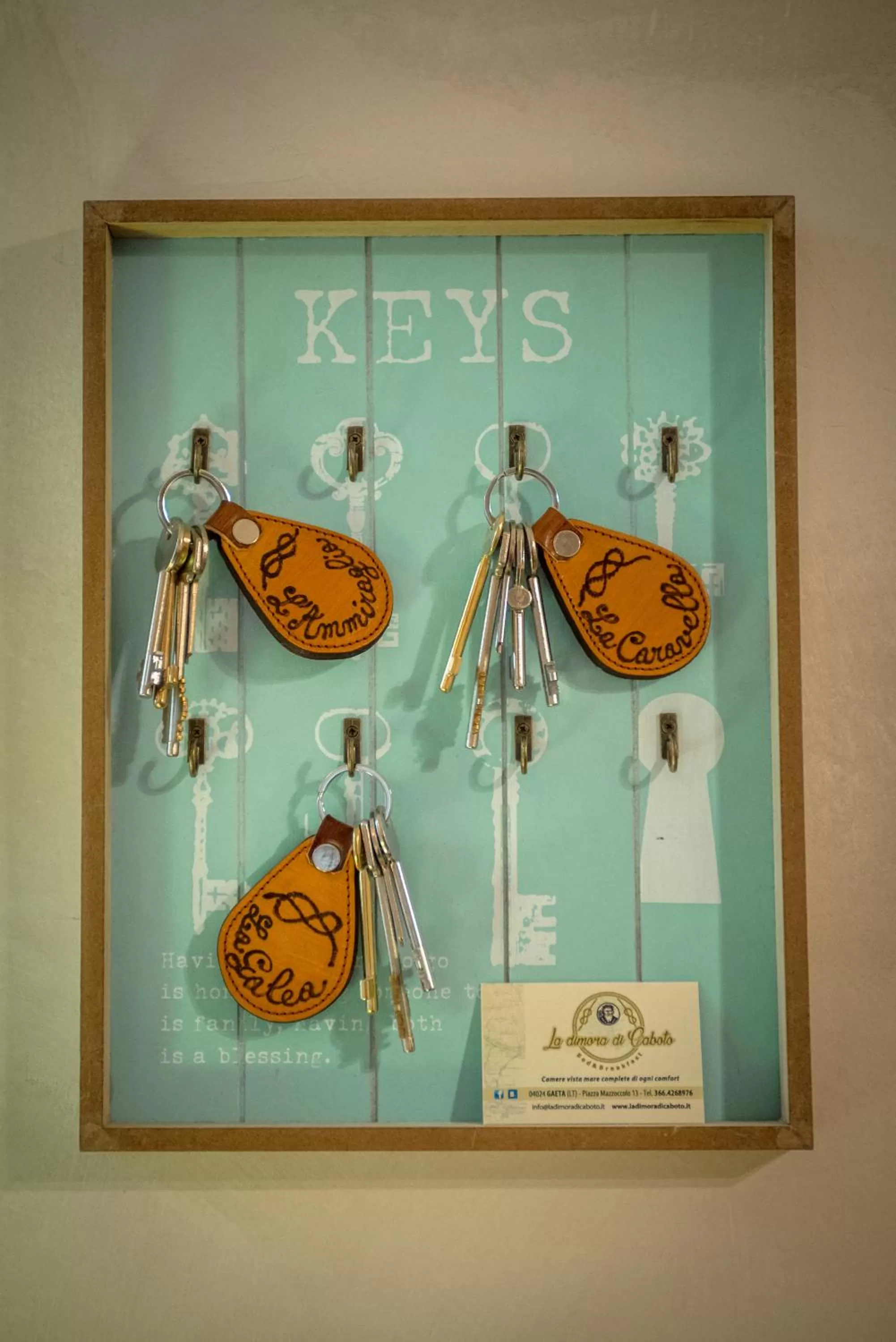 Decorative detail in La dimora di Caboto B&B