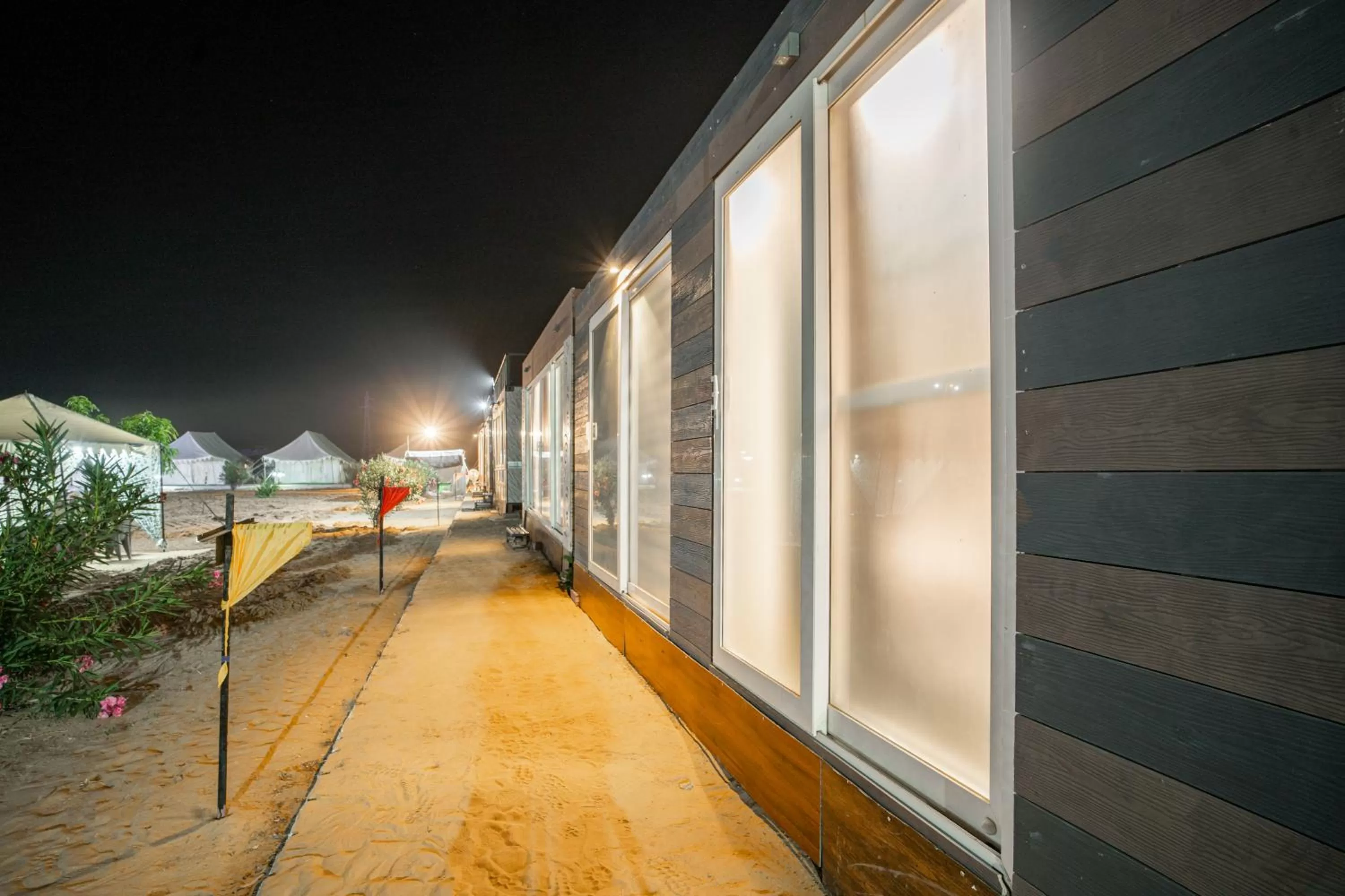 Night in Bhati Desert Camp Sam