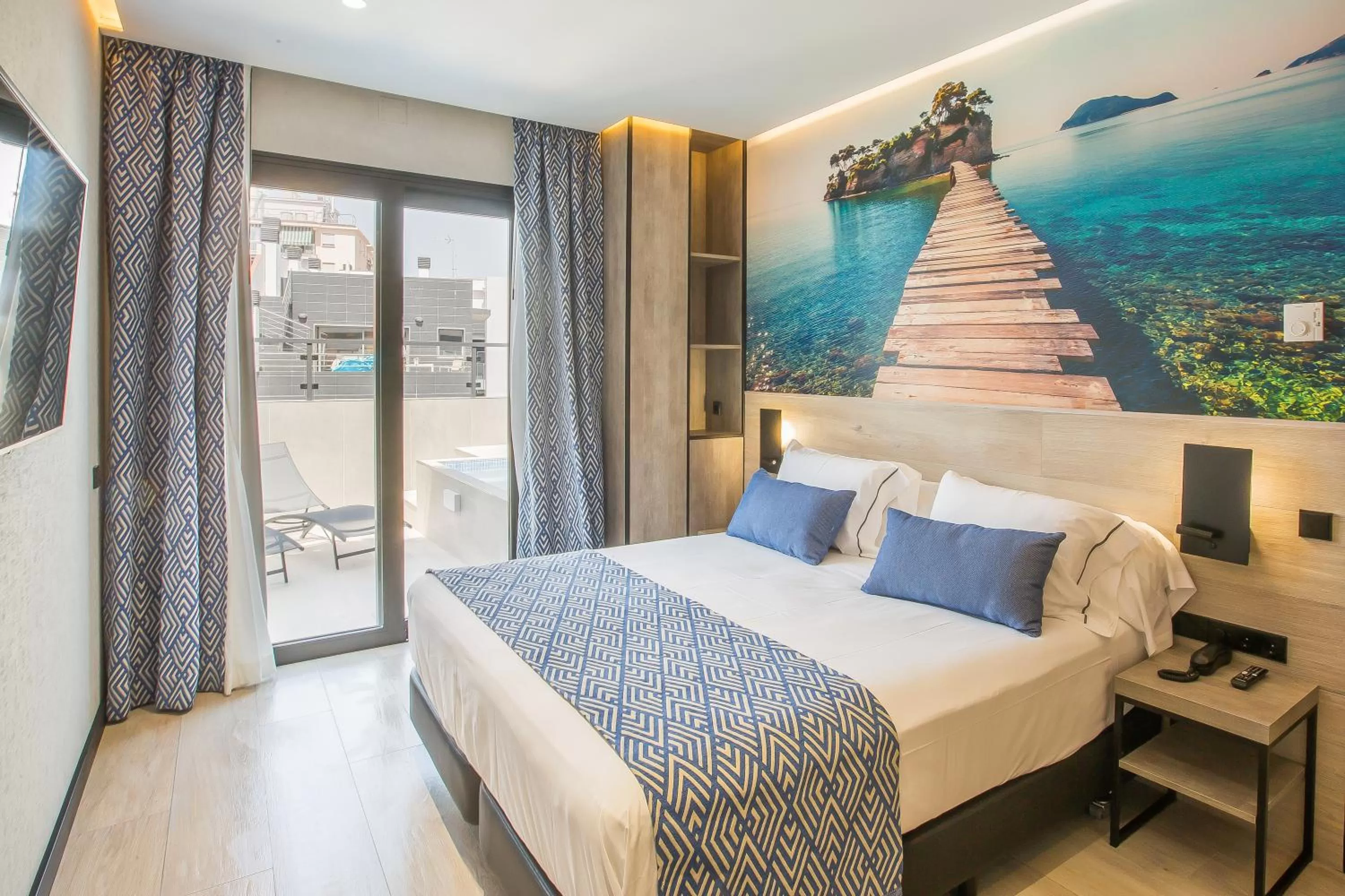 Bedroom, Bed in Hotel Brö-Adults Recommended