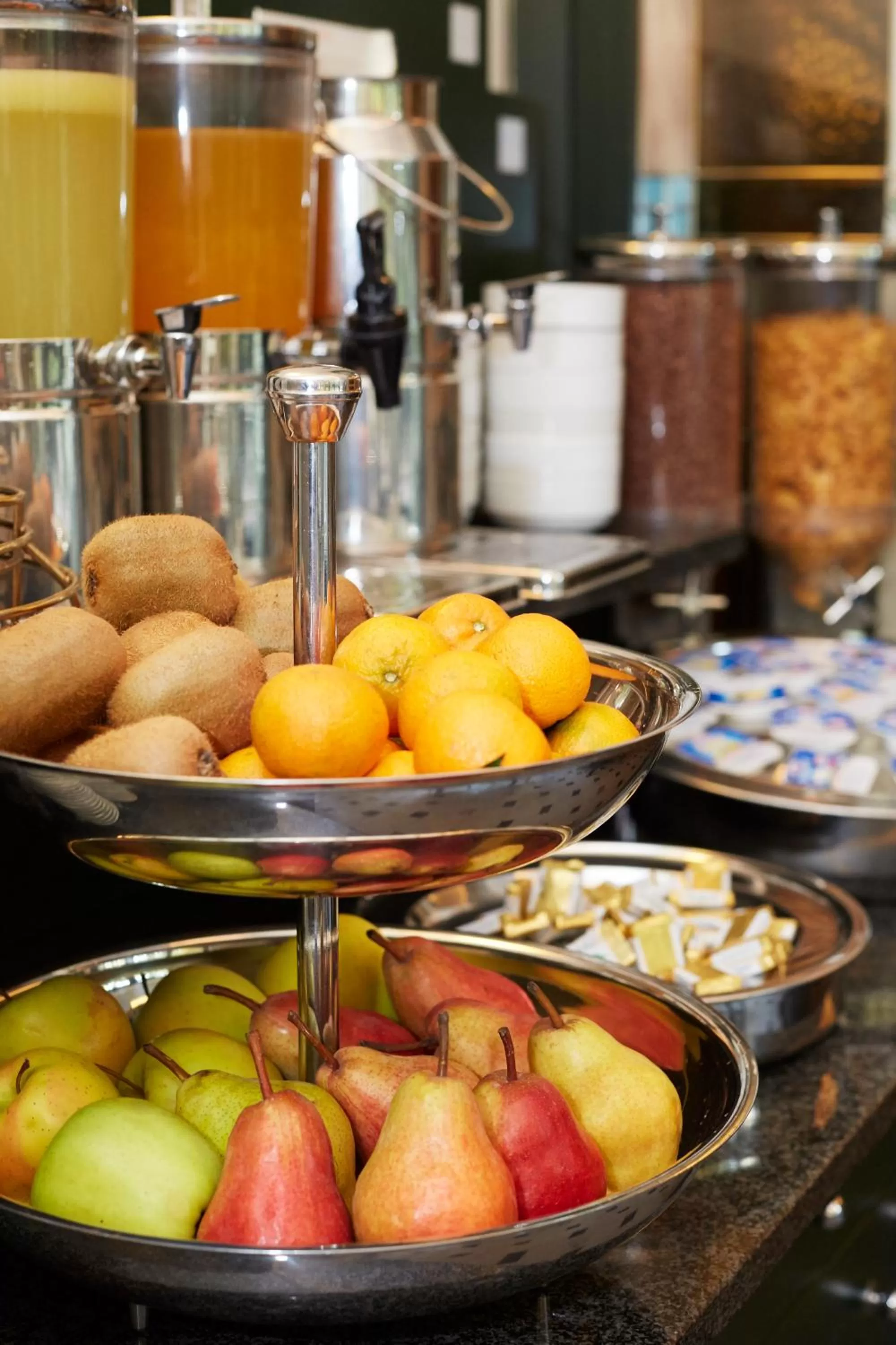 Buffet breakfast, Food in Hotel Ritter