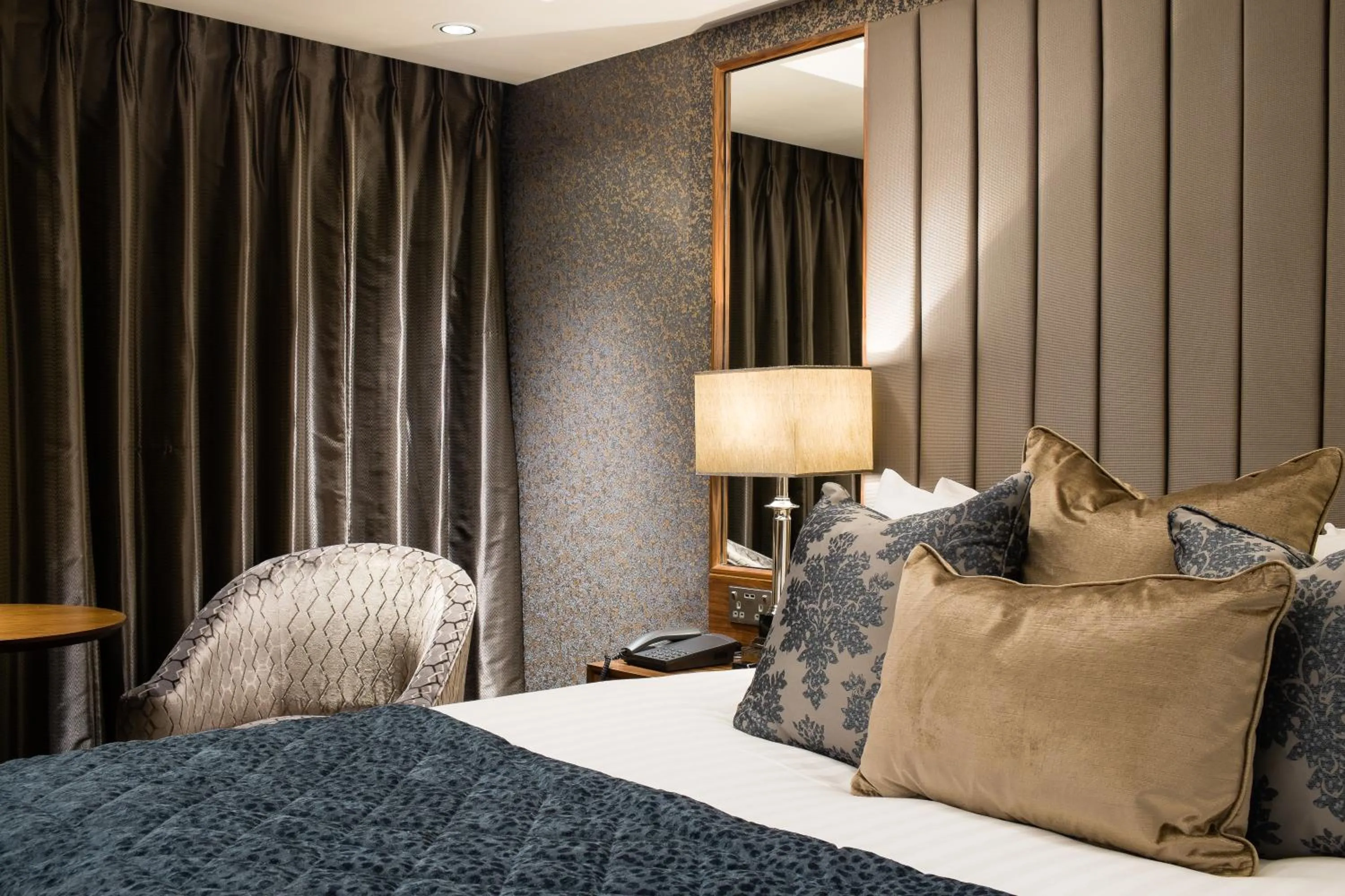 Bed in Lea Marston Hotel