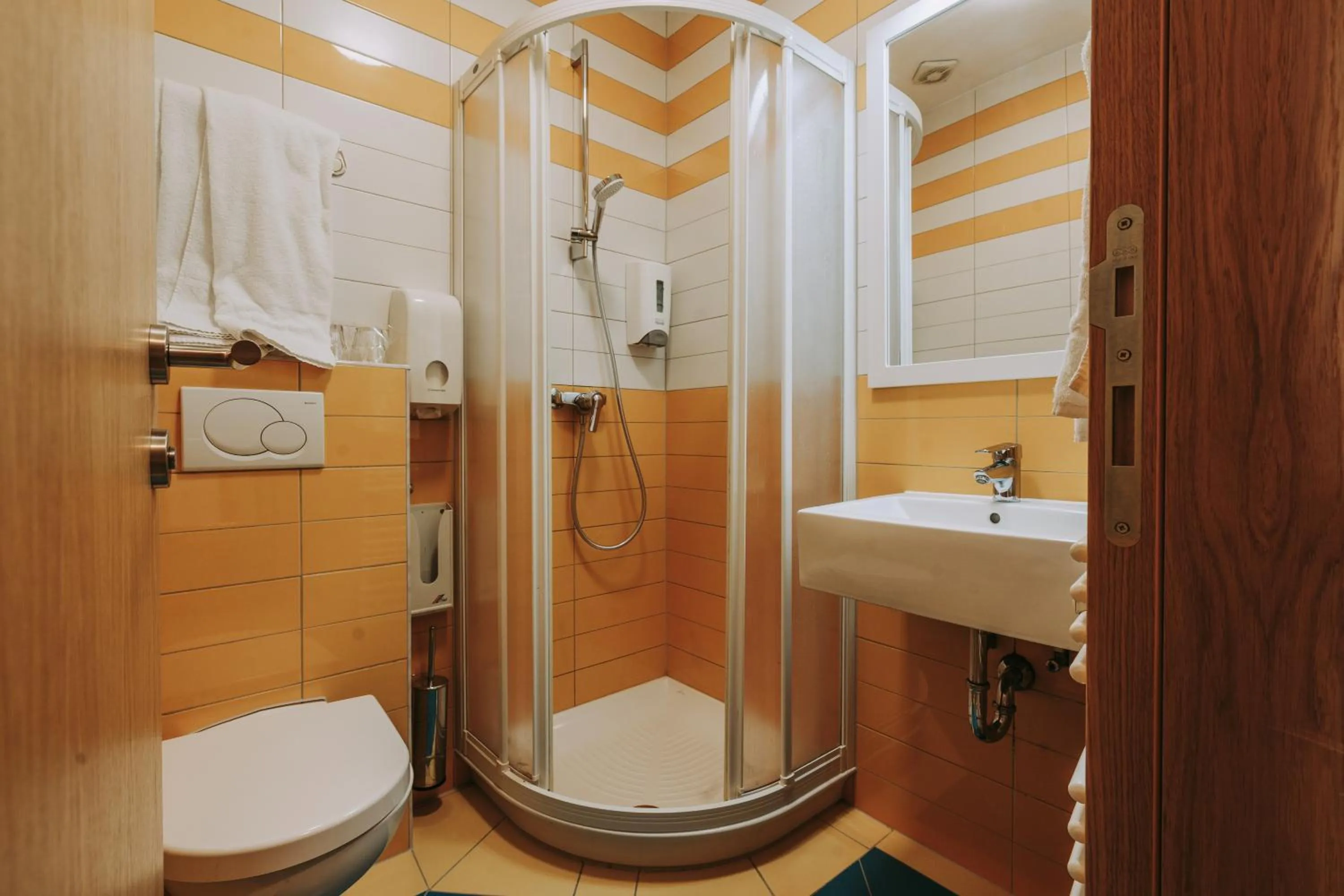 Bathroom in Hotel Sliško