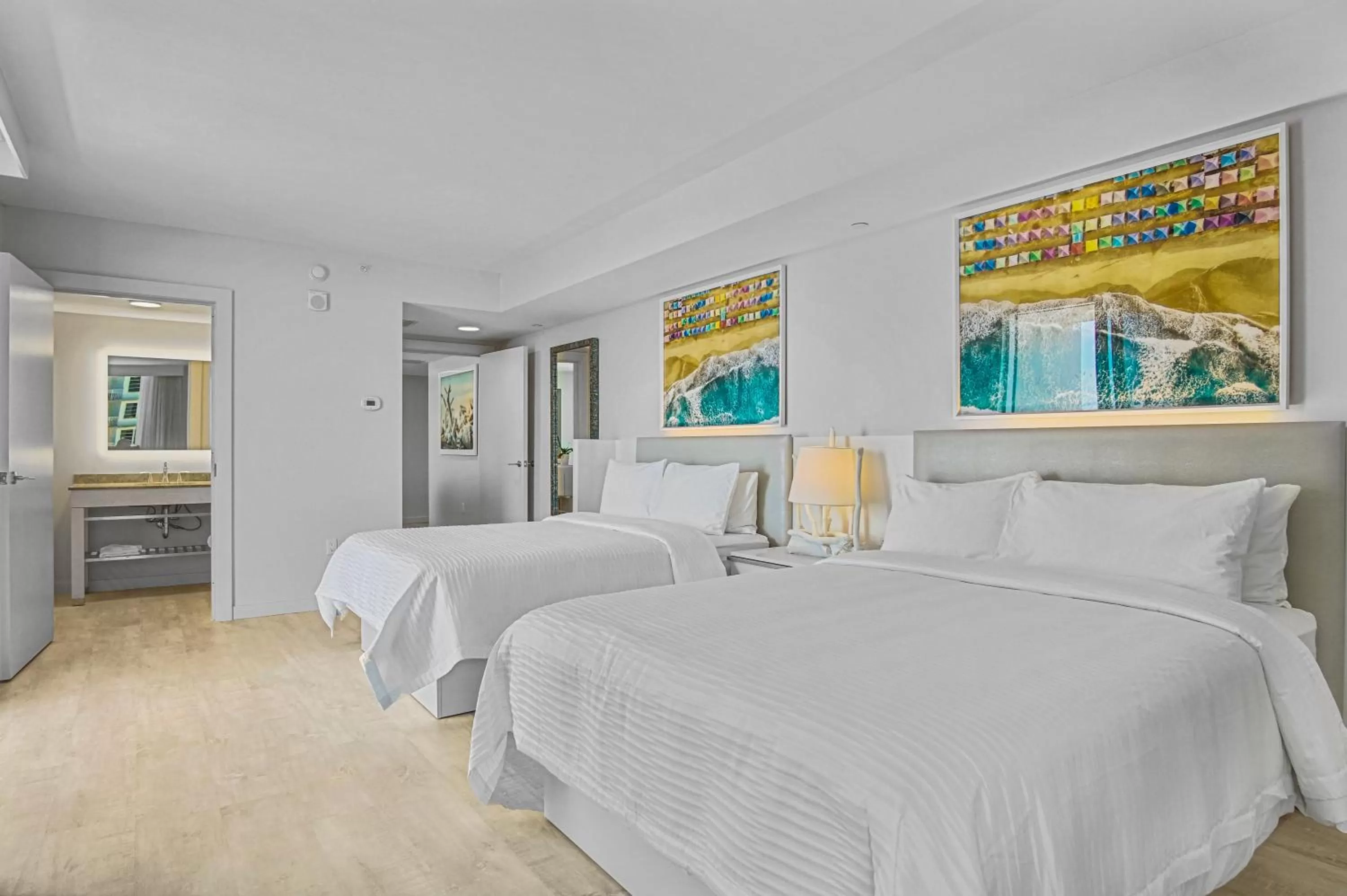 Photo of the whole room, Bed in Daytona Grande Oceanfront Resort