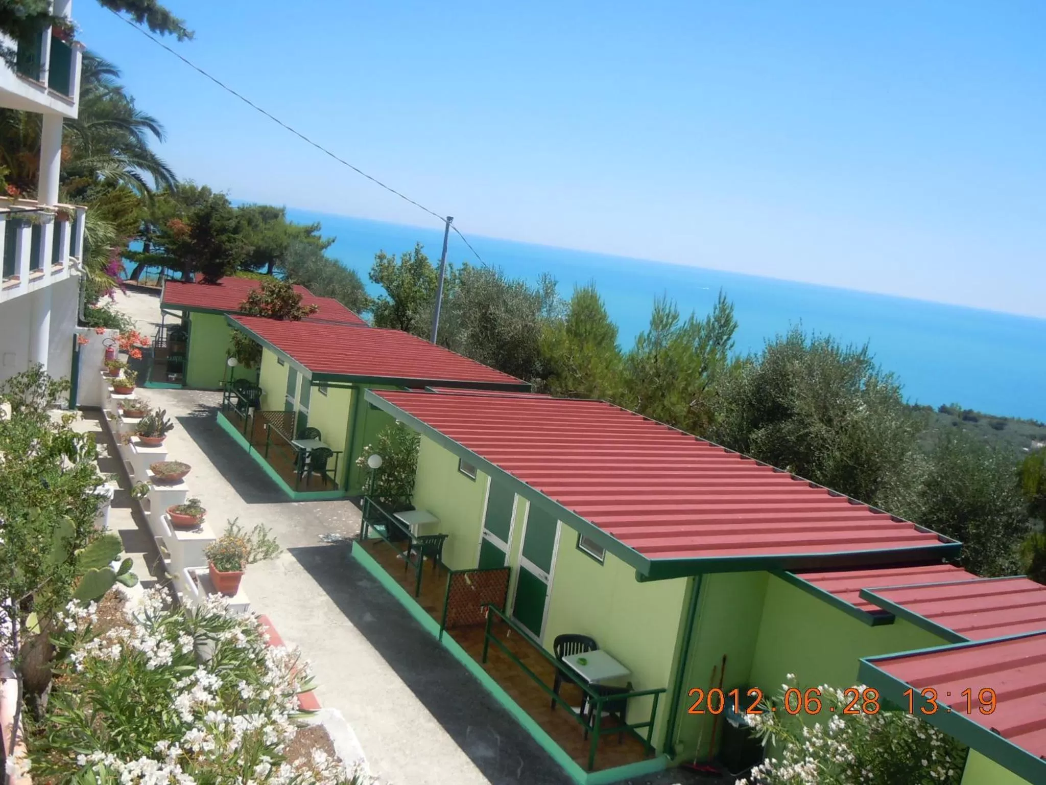 Patio in Pensione San Michele