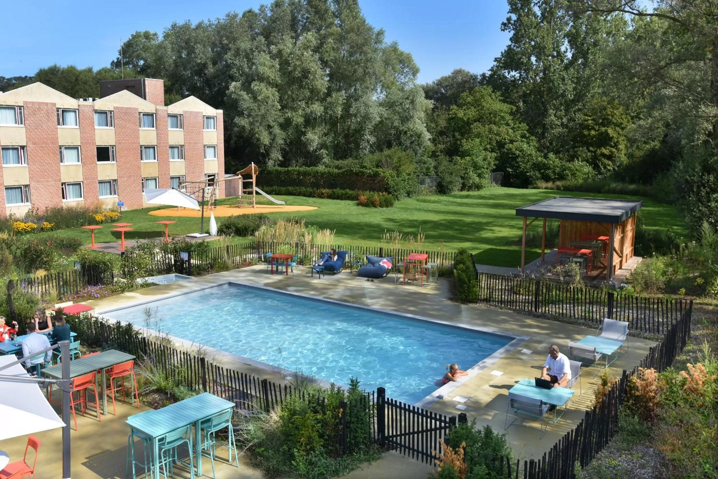Patio in Novotel Wavre Brussels East