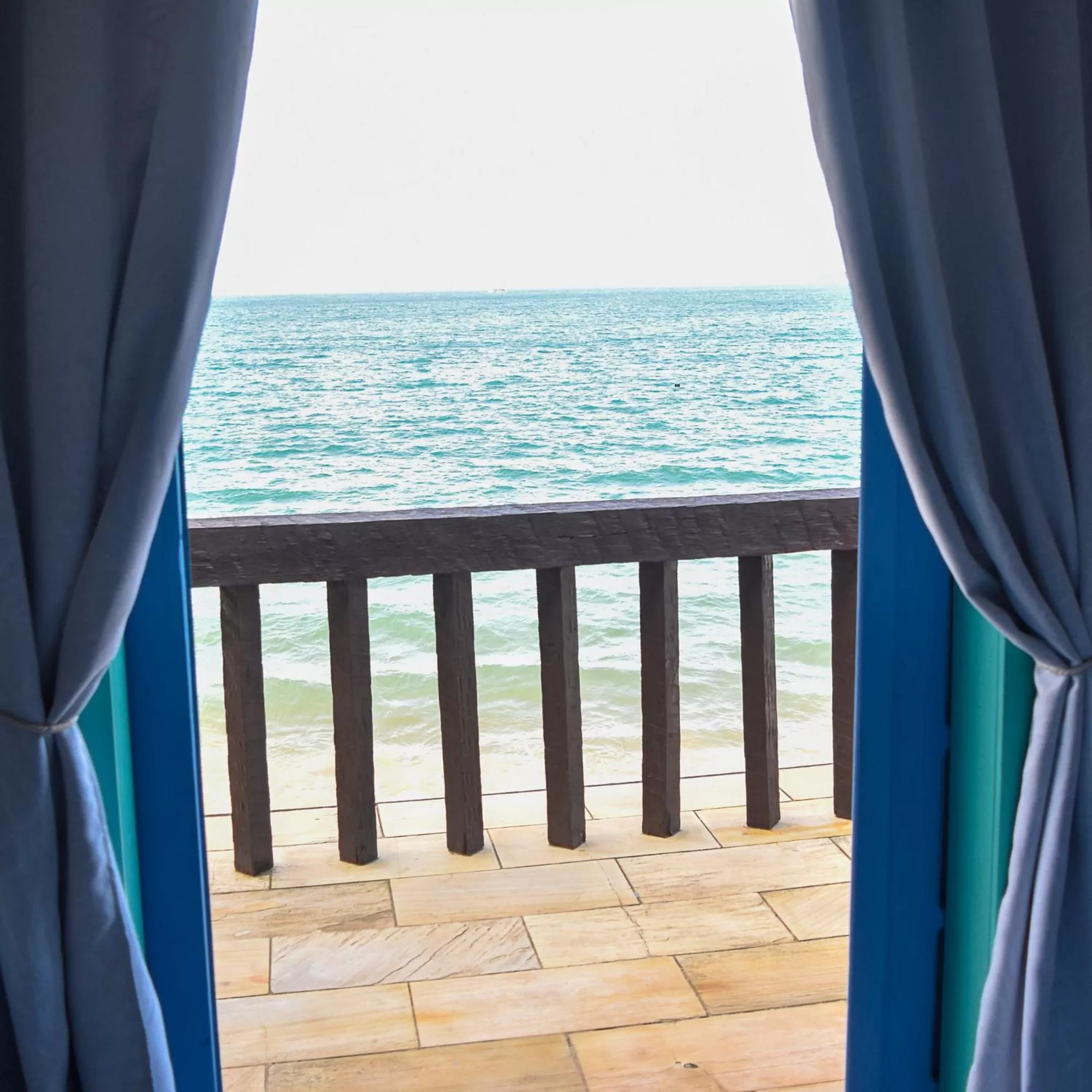Balcony/Terrace, Sea View in Vila Bela-Emília