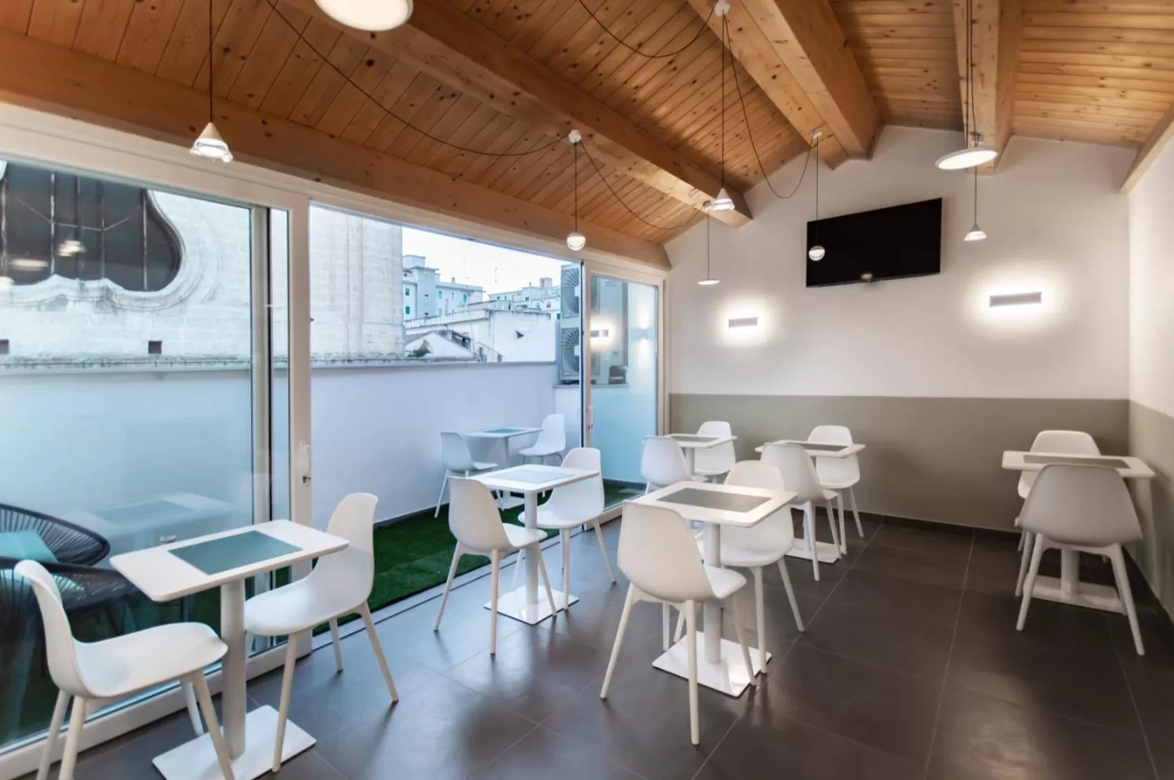 Breakfast, Lounge/Bar in B&b Porta Arpana