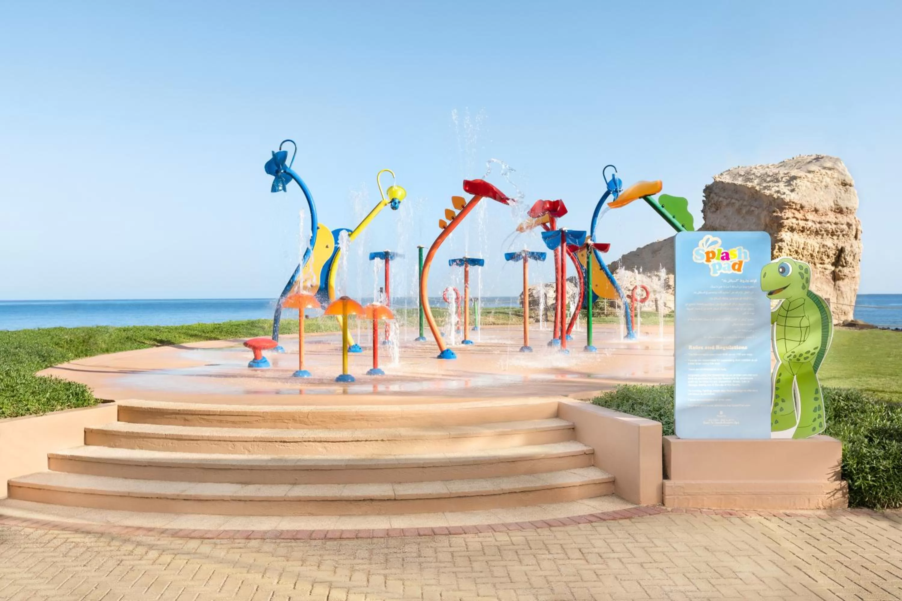 Children play ground in Shangri-La Barr Al Jissah, Muscat