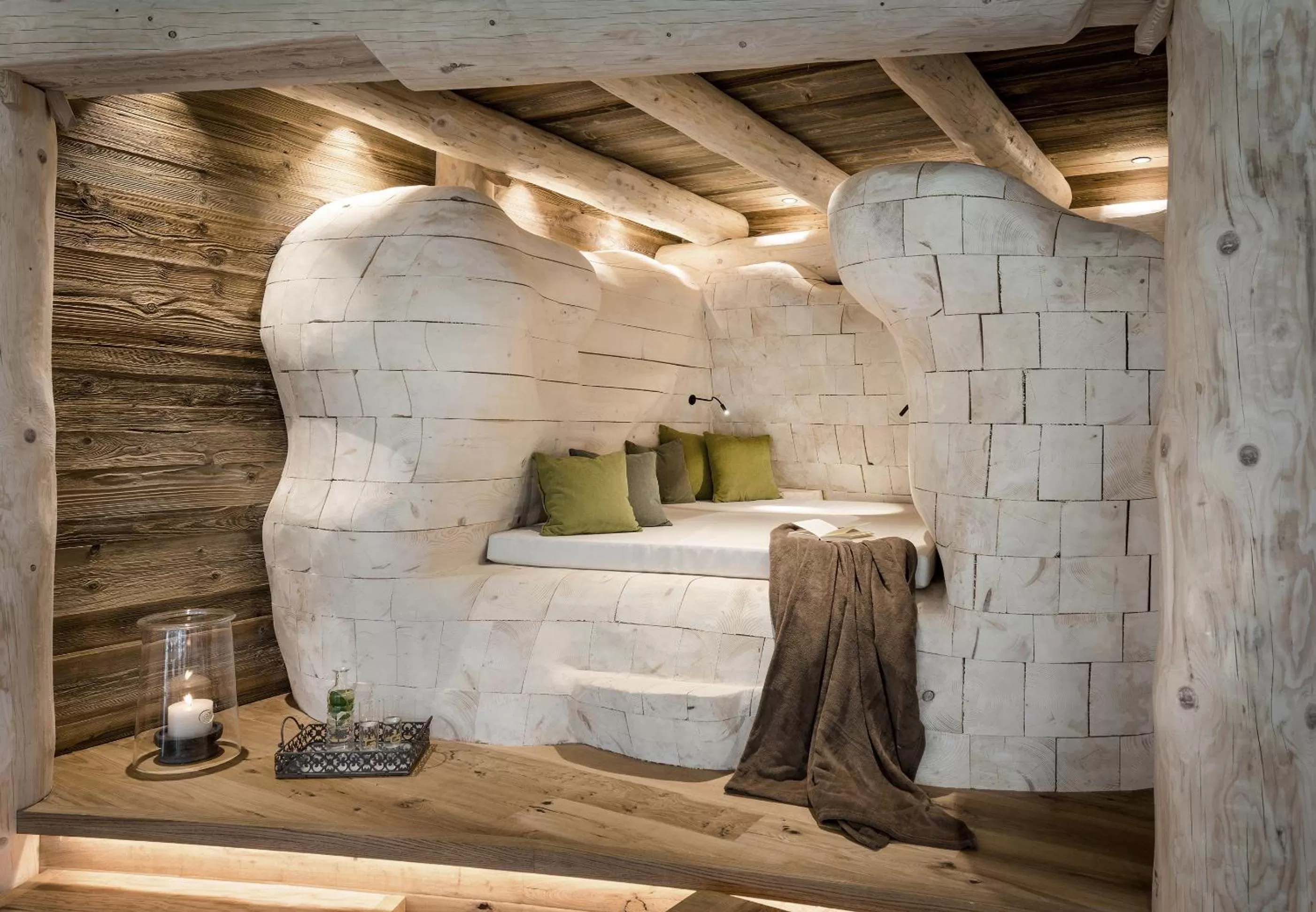 Spa and wellness centre/facilities, Bed in Das.Goldberg