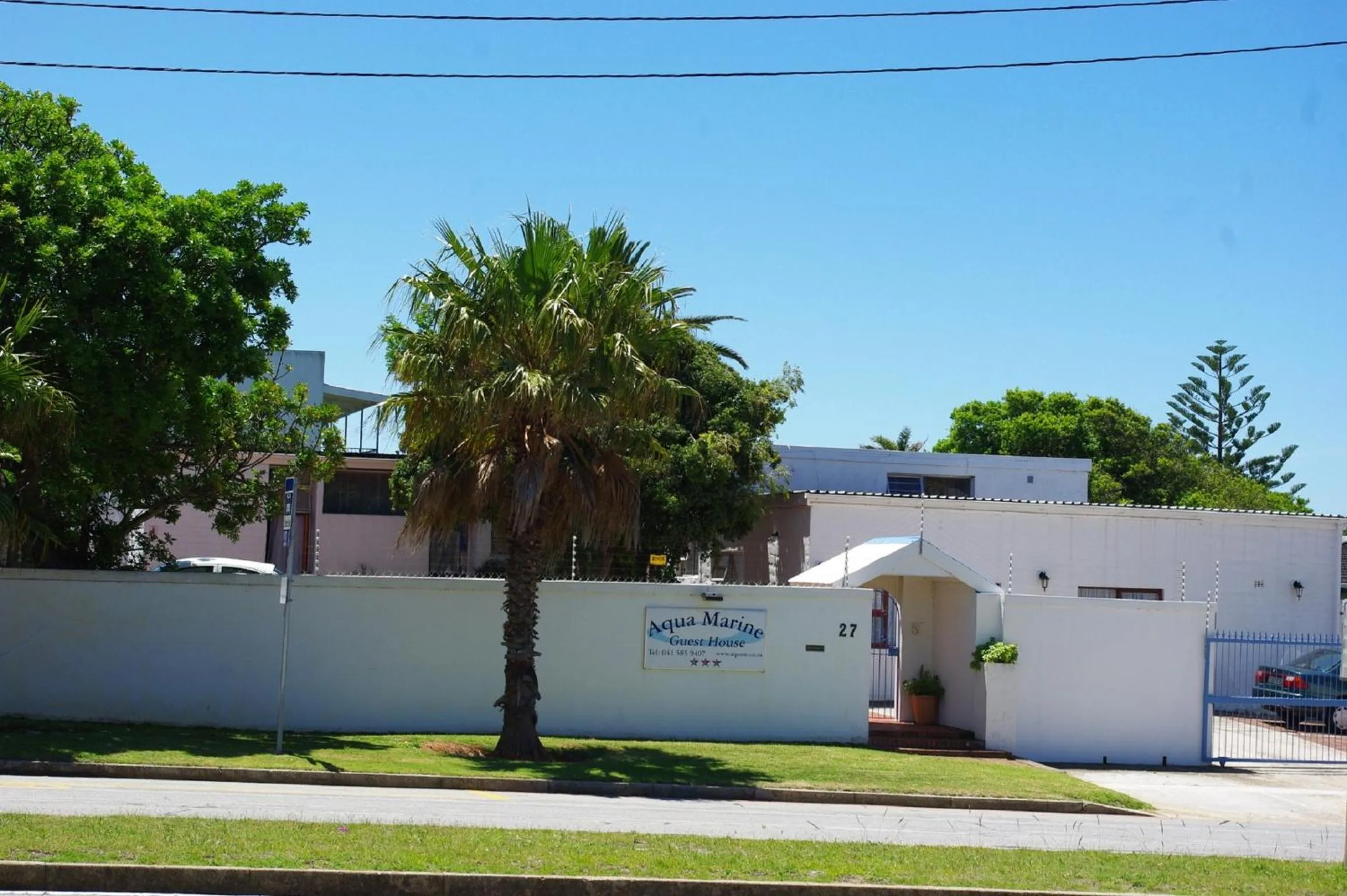 Property building in Aqua Marine Guest House