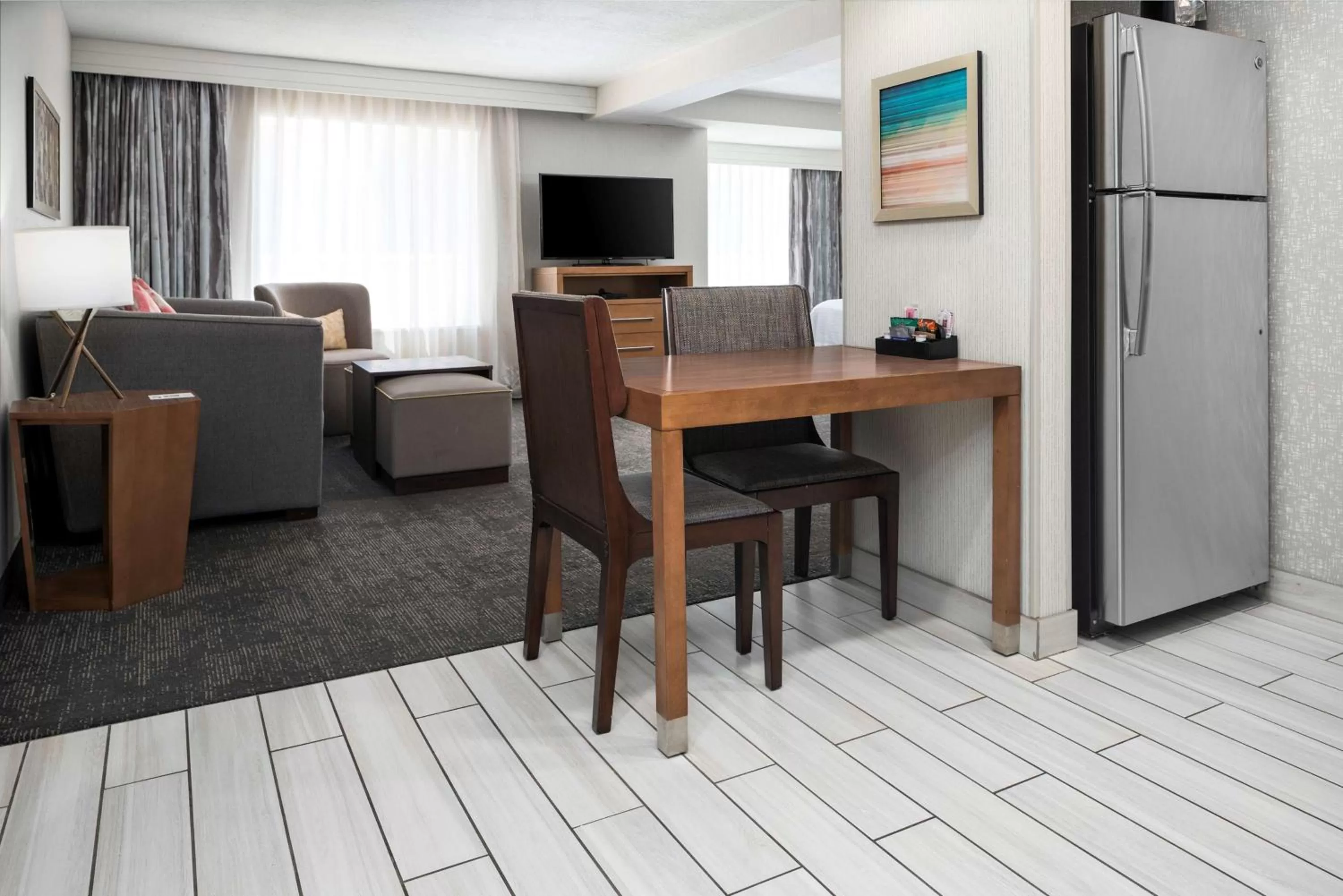 Living room in Homewood Suites by Hilton Salt Lake City Downtown