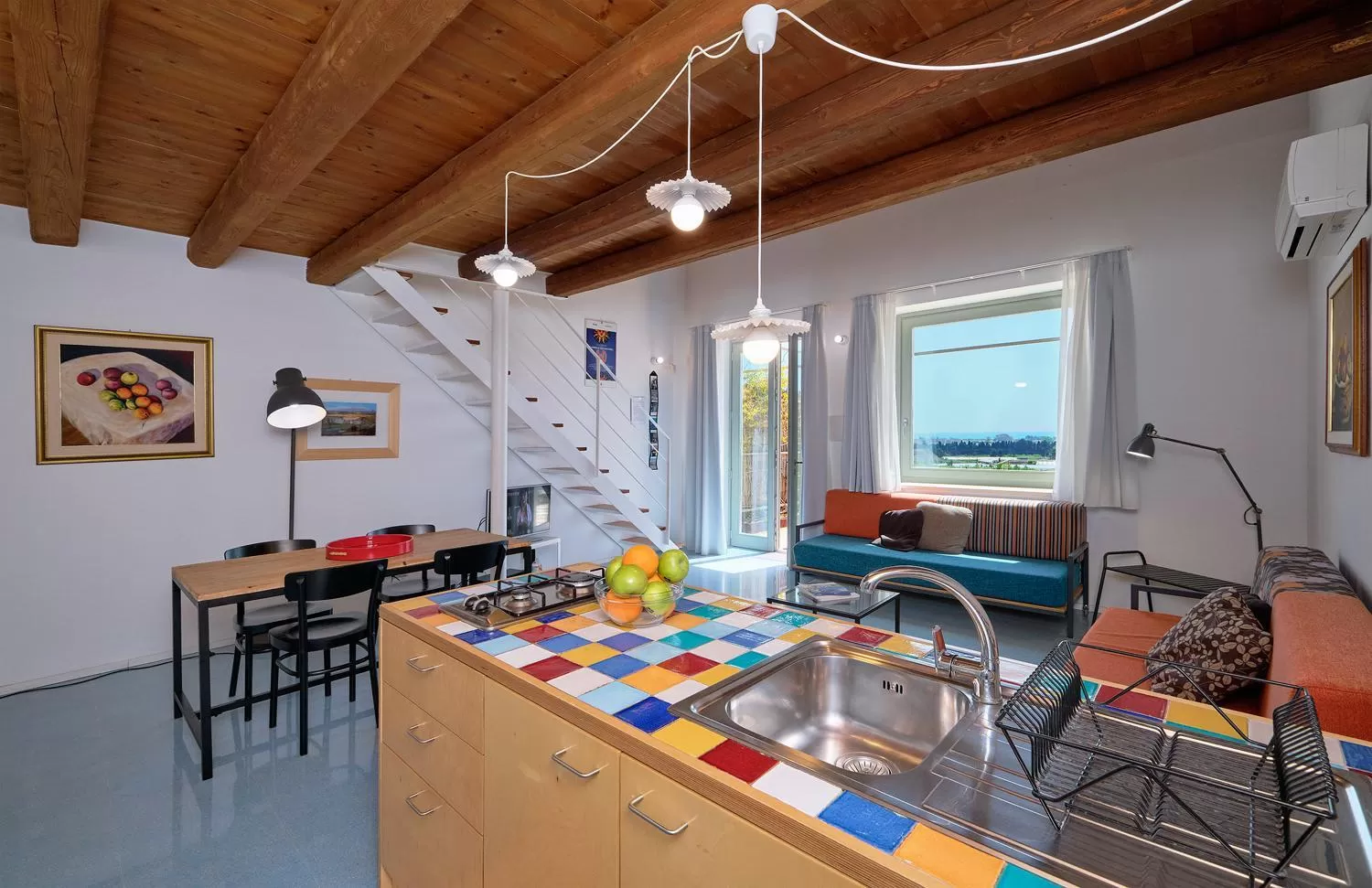 Living room in Petrantica Resort