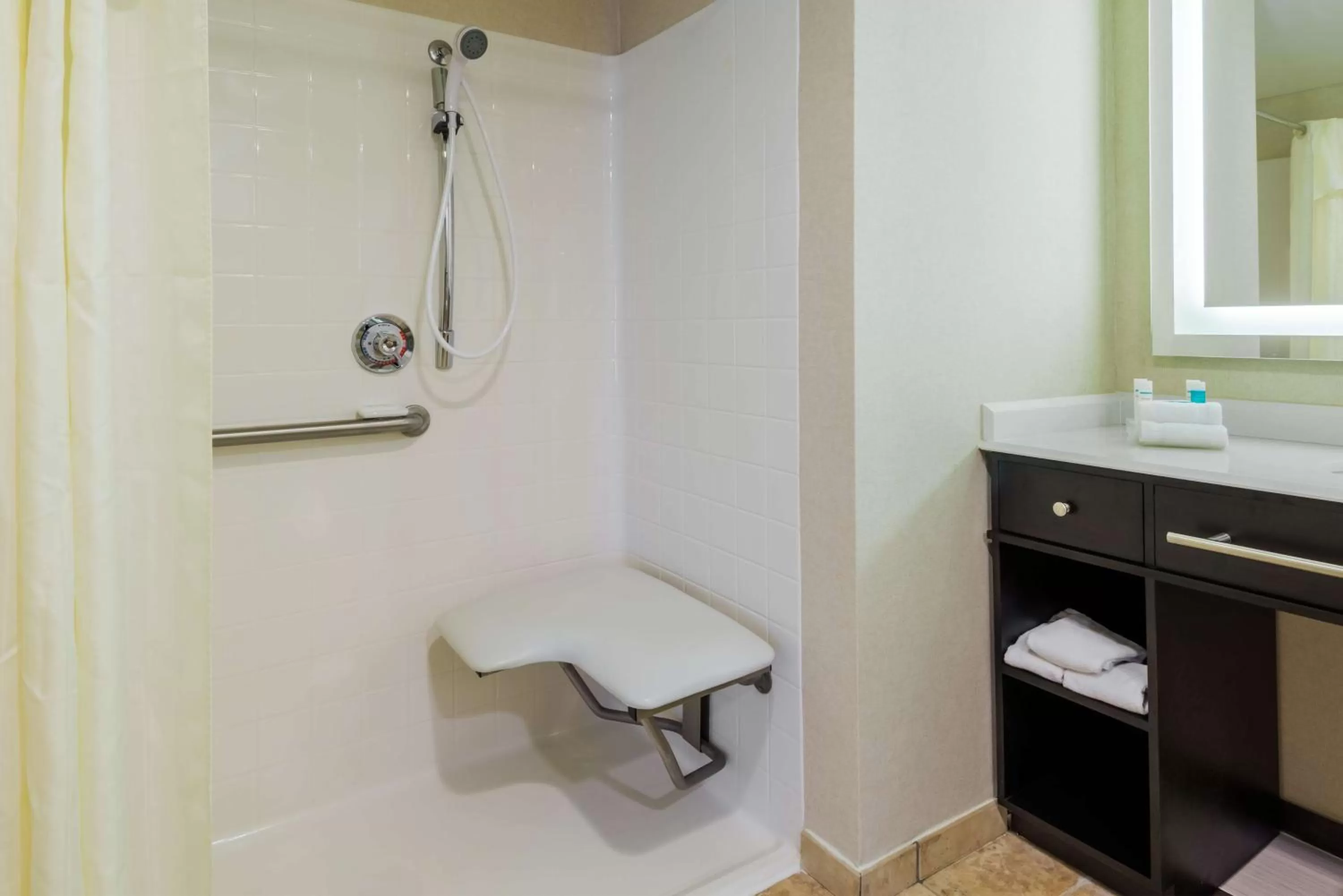 Bathroom in Larkspur Landing Extended Stay Suites St Louis Riverport