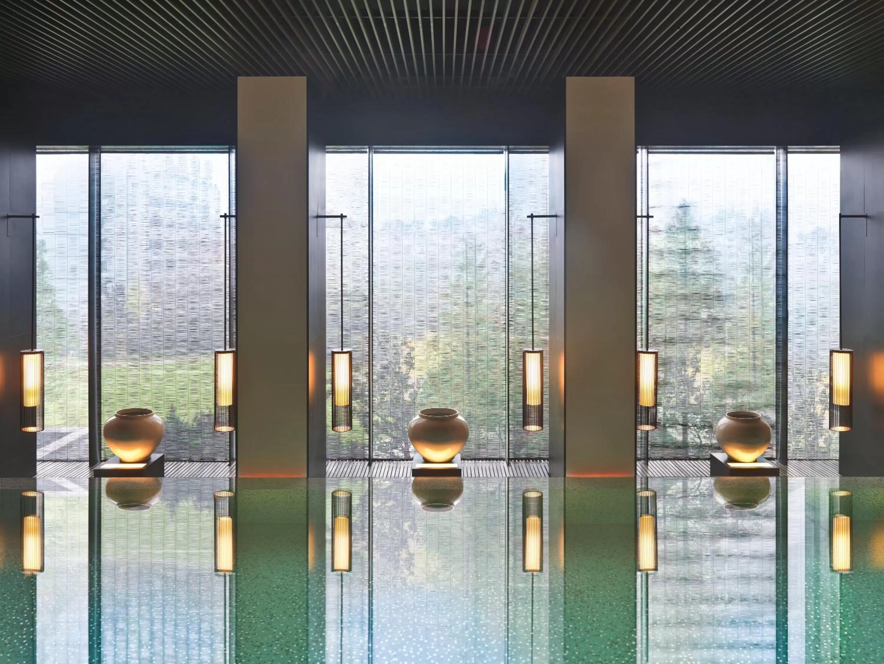 Swimming pool in The PuLi Shanghai