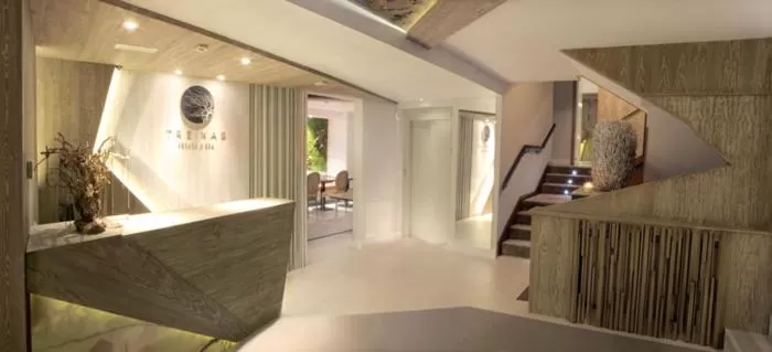 Lobby or reception in Hotel Las Treixas